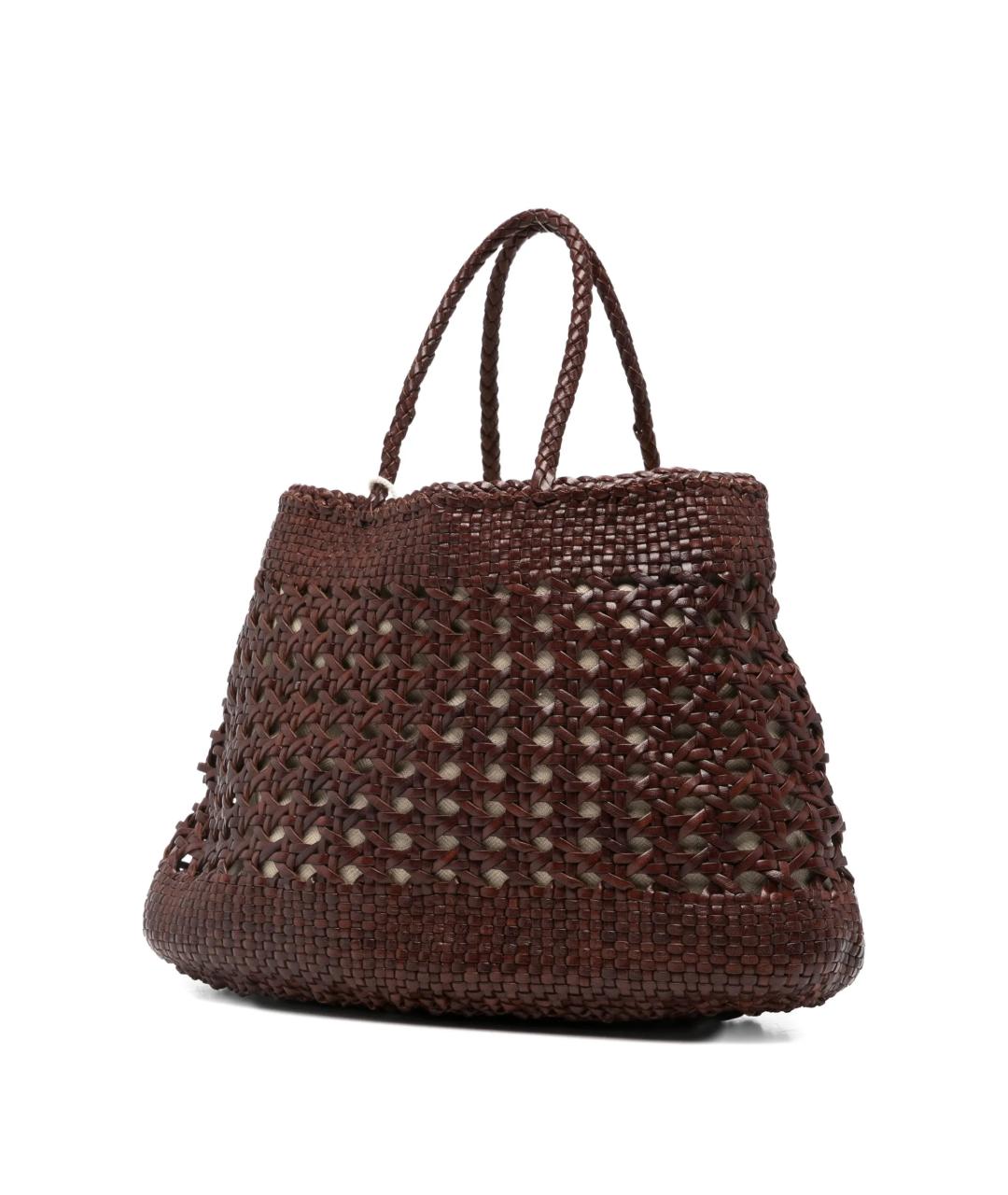 Dragon Diffusion Коричневая сумка тоут, фото 5