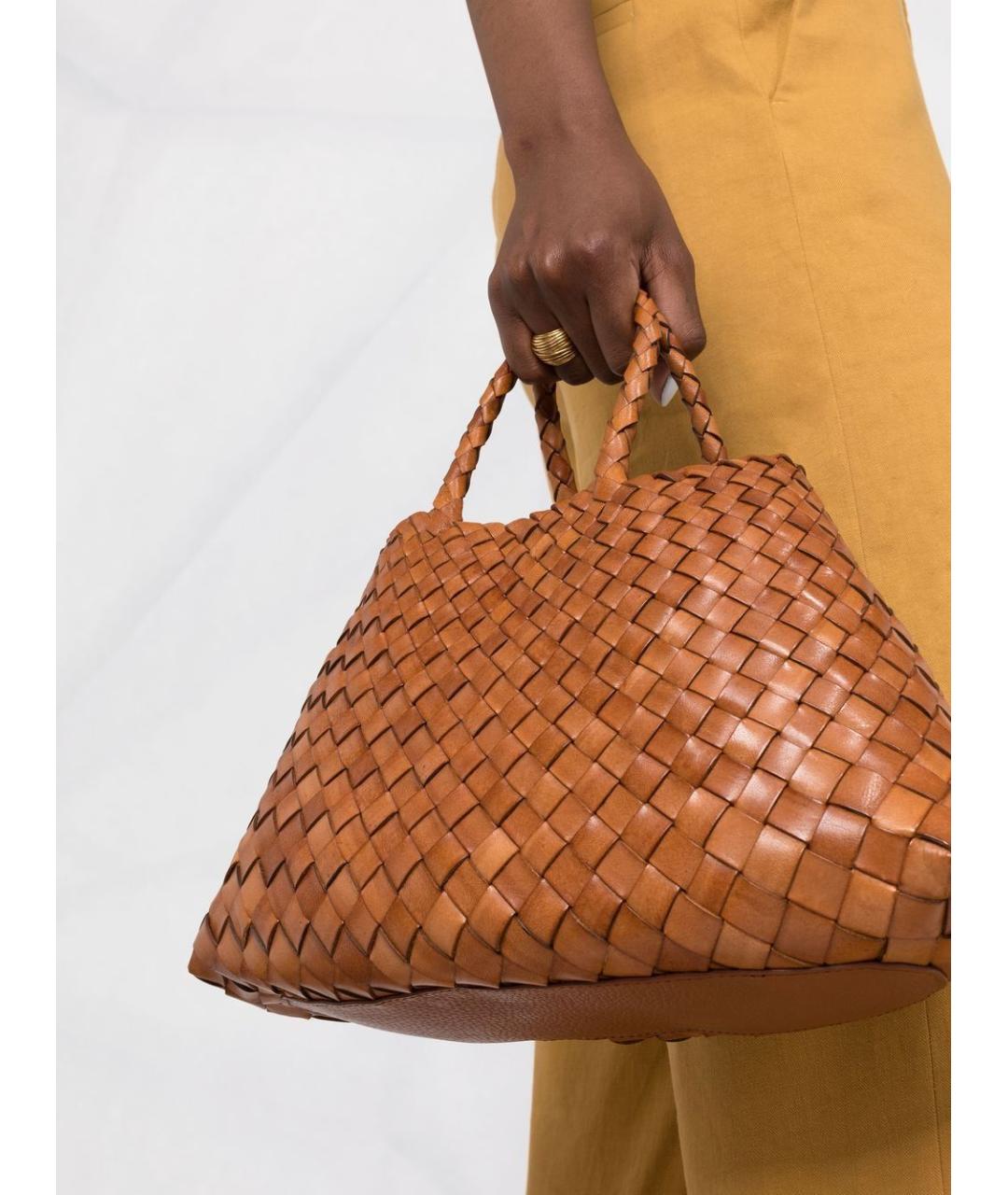 Dragon Diffusion Коричневая сумка тоут, фото 3