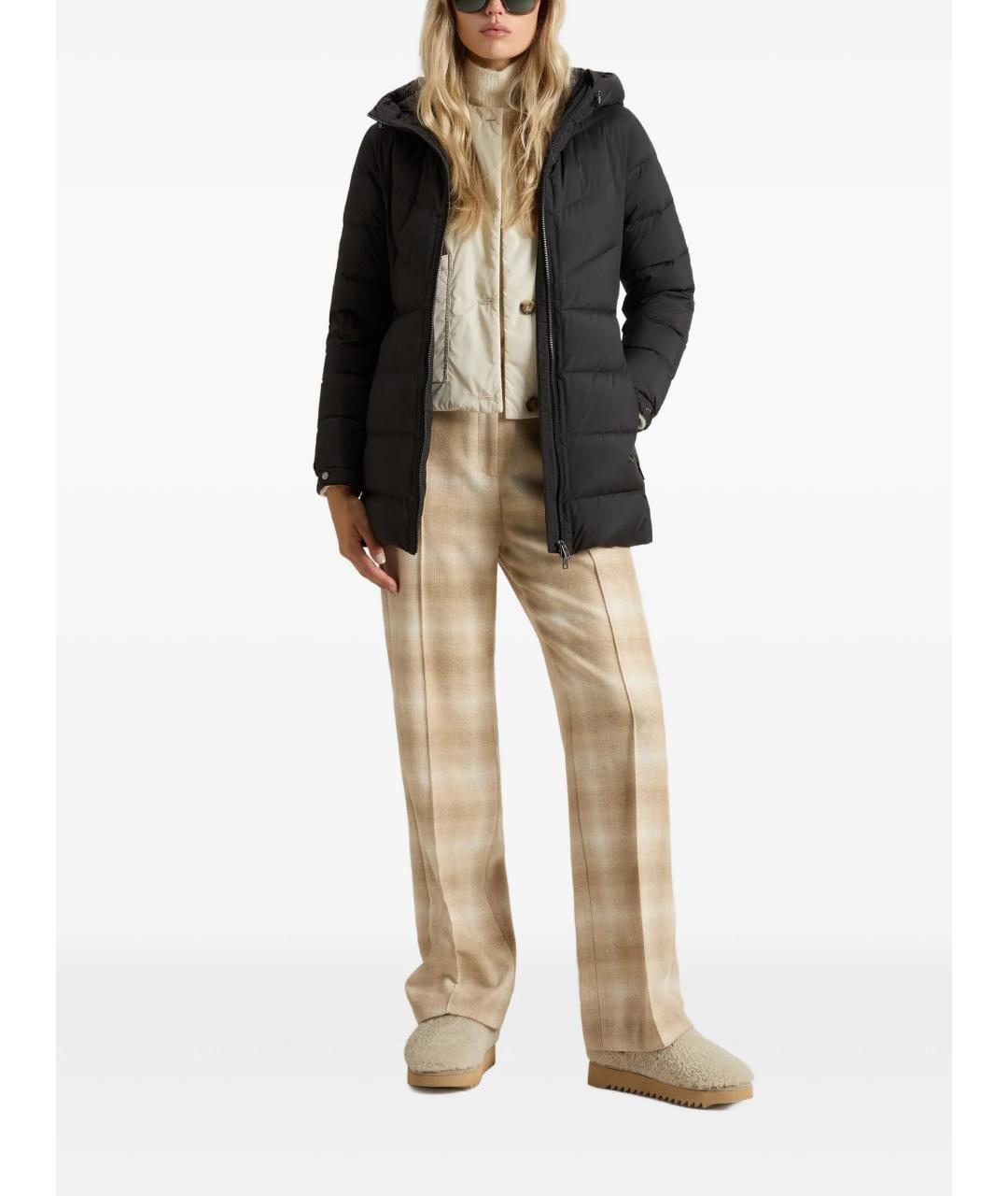 WOOLRICH Черная полиэстеровая куртка, фото 2