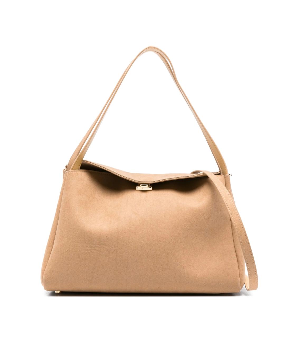 THEMOIRE Бежевая тканевая сумка тоут, фото 1