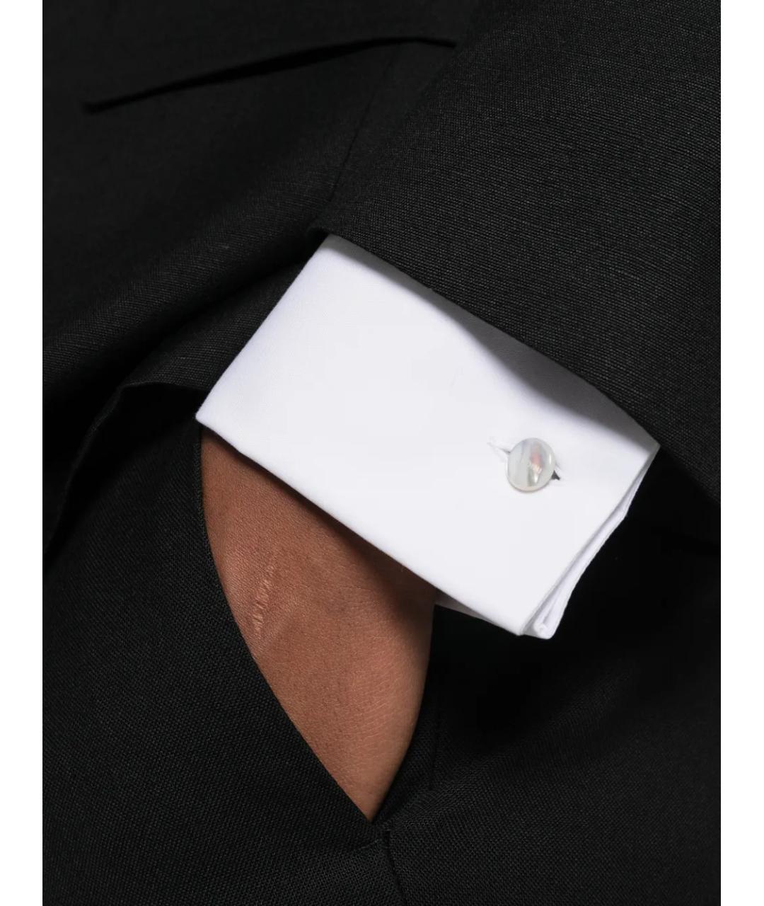 LARDINI Белая хлопковая классическая рубашка, фото 5