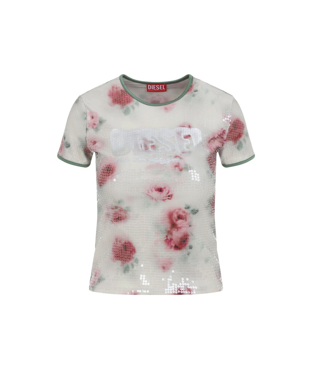 DIESEL Мульти полиамидовая футболка, фото 1