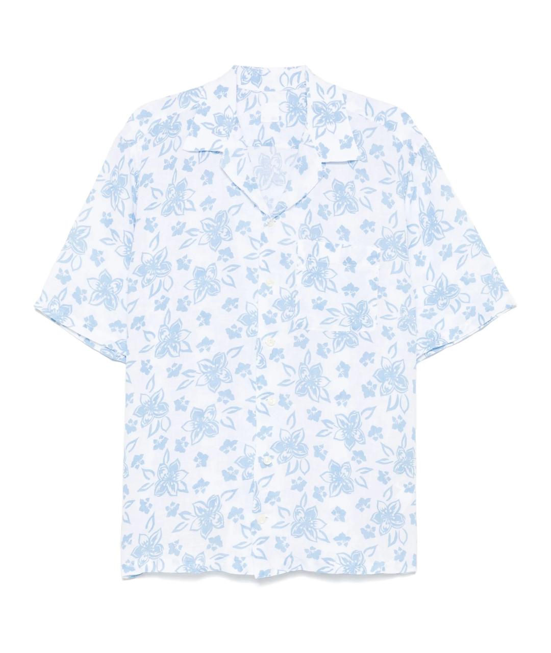 120% LINO Мульти льняная кэжуал рубашка, фото 1