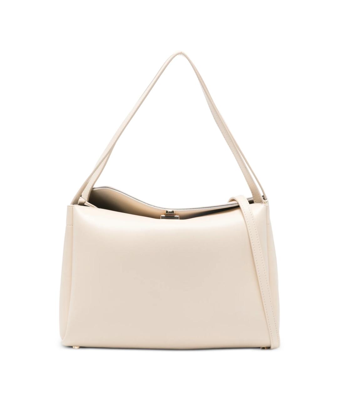 THEMOIRE Белая кожаная сумка через плечо, фото 1