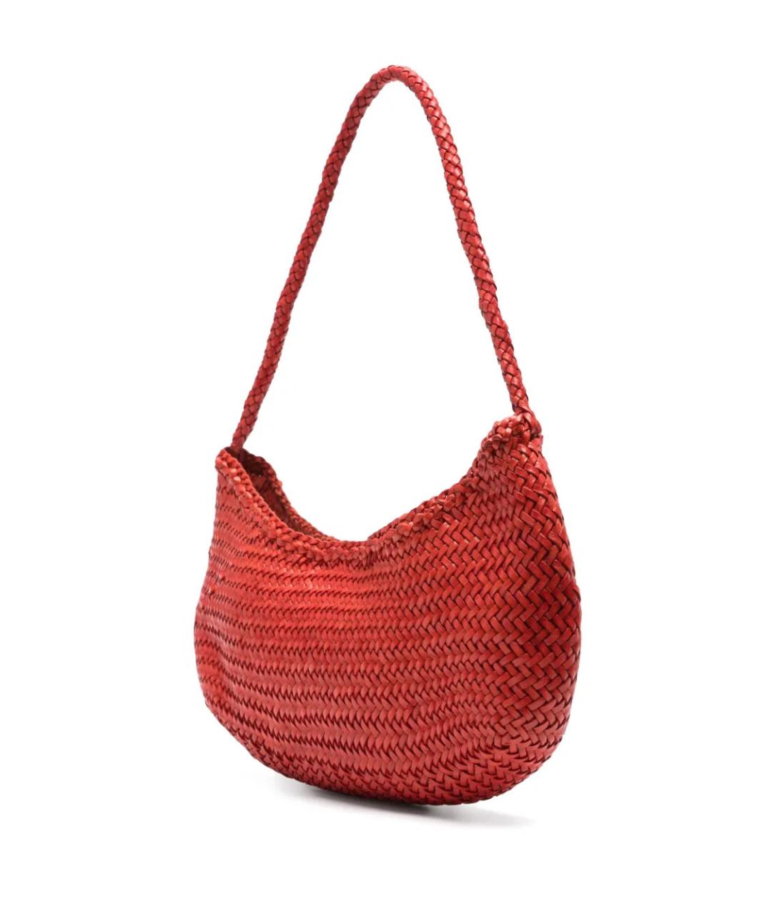 Dragon Diffusion Красная кожаная сумка через плечо, фото 3