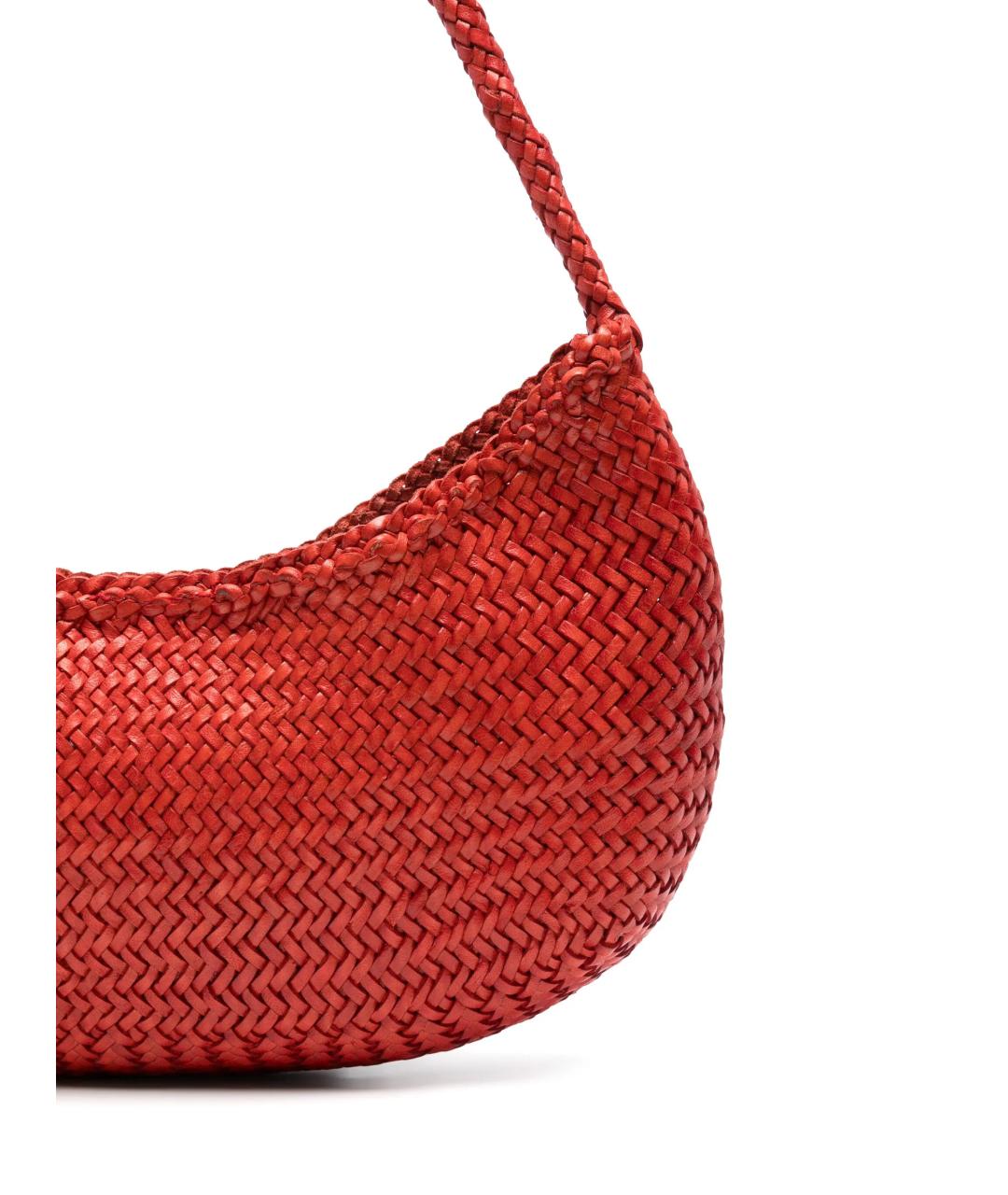 Dragon Diffusion Красная кожаная сумка через плечо, фото 4