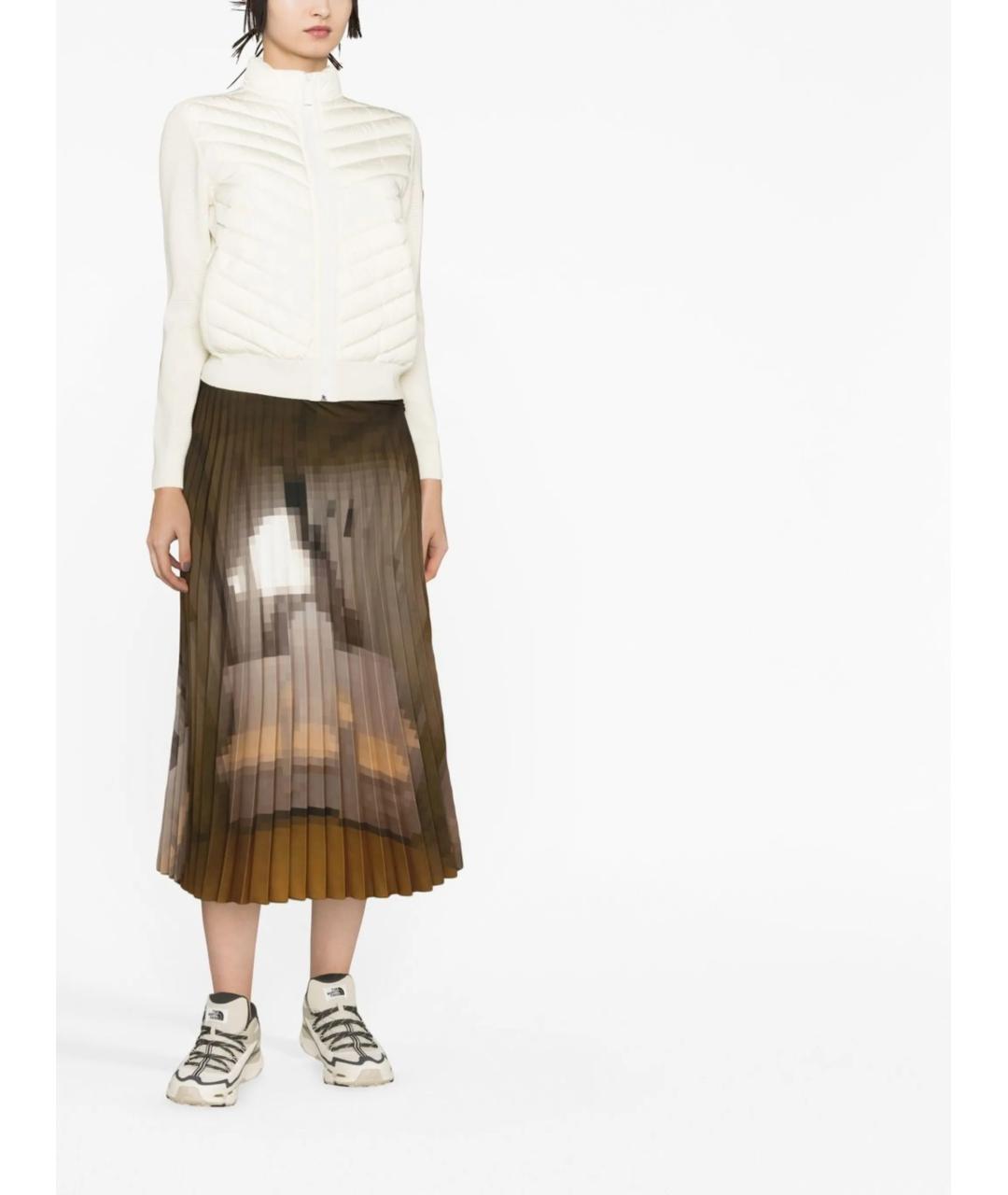 CANADA GOOSE Белая полиамидовая куртка, фото 2