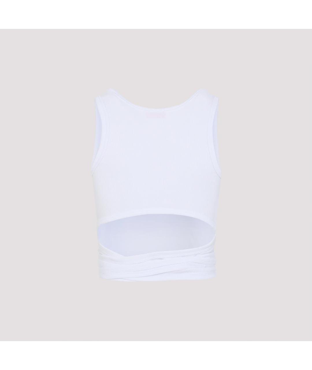 DIESEL Белая хлопковая майка, фото 2