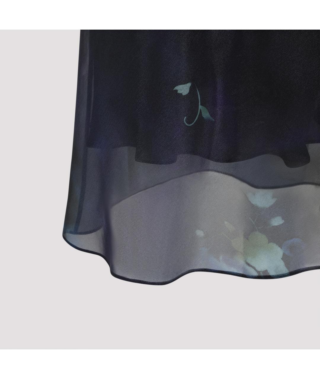 GIORGIO ARMANI Мульти полиамидовое вечернее платье, фото 5