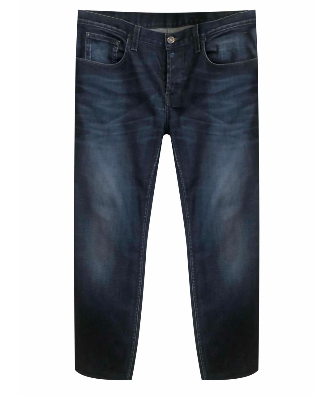 GUCCI Синие хлопковые джинсы, фото 1