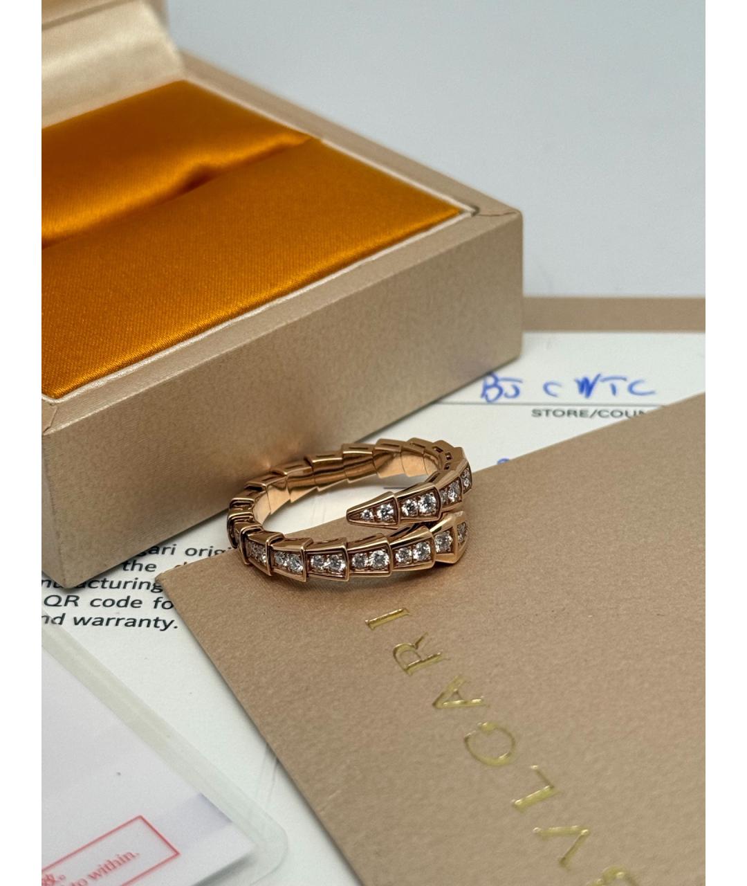 BVLGARI Золотое кольцо из розового золота, фото 6