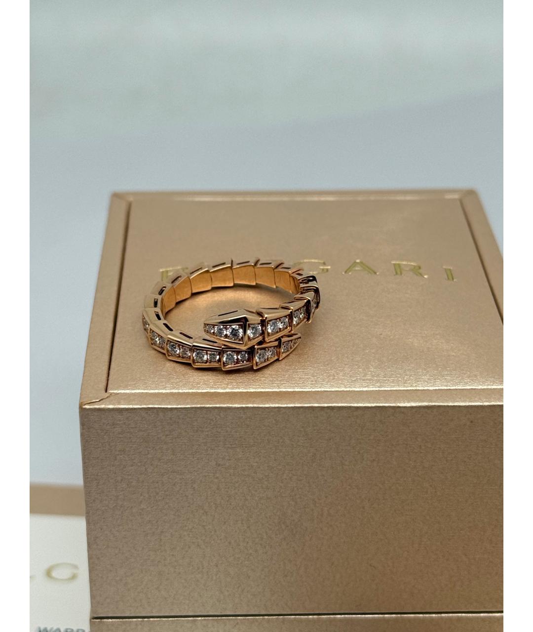 BVLGARI Золотое кольцо из розового золота, фото 7