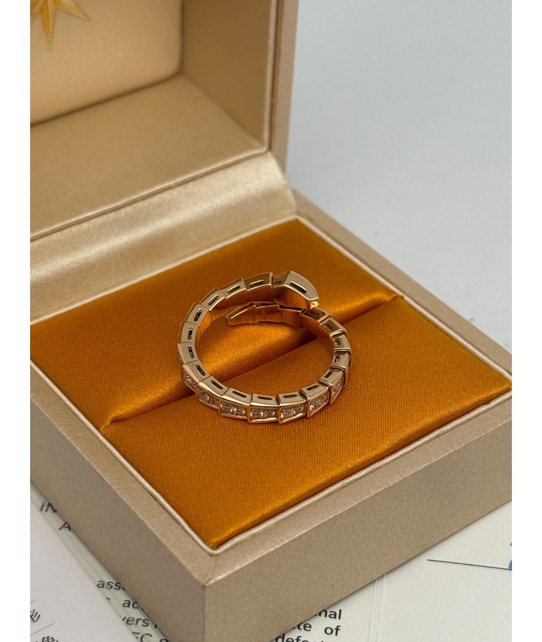 BVLGARI Золотое кольцо из розового золота, фото 5