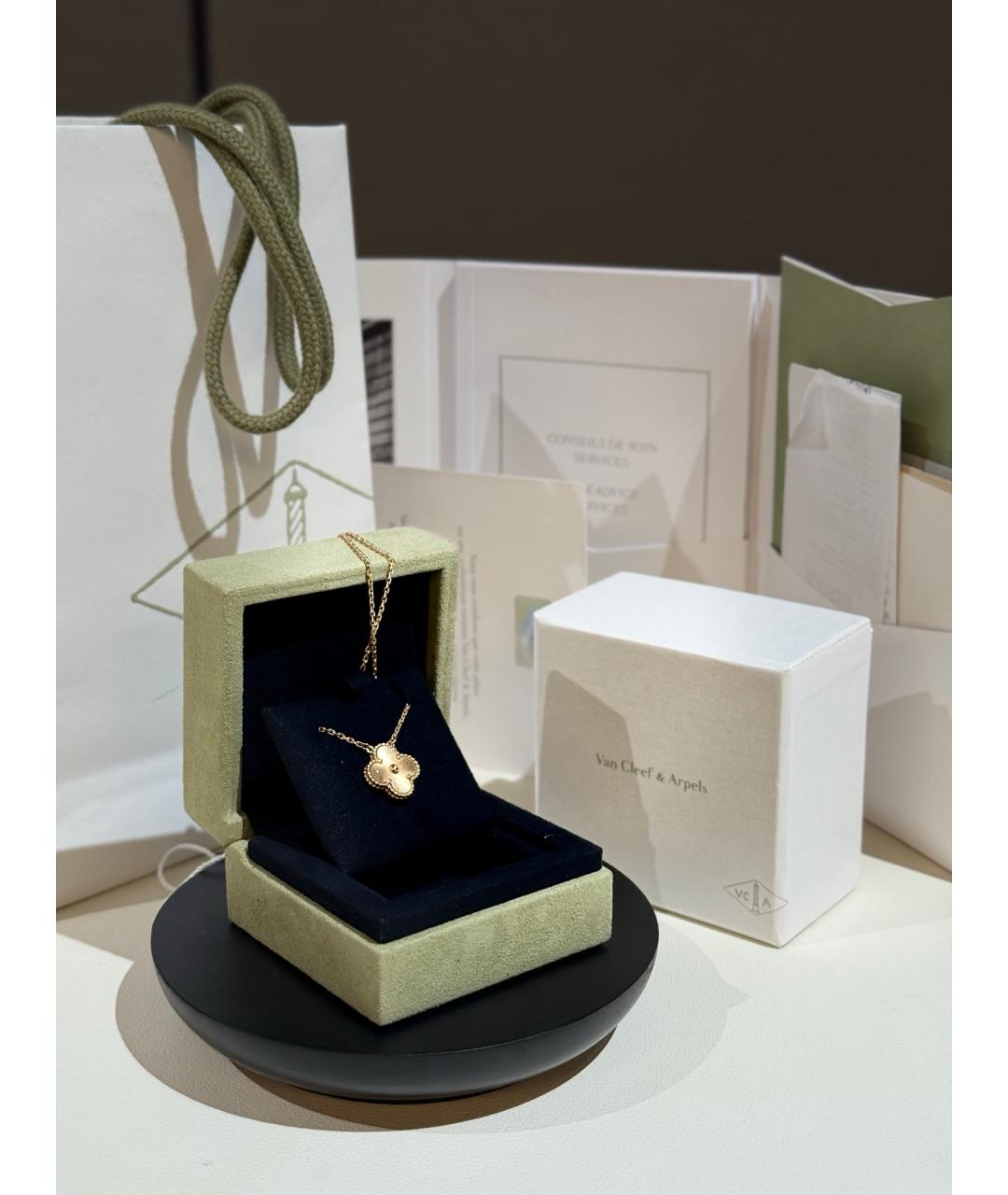 VAN CLEEF & ARPELS Золотое колье из желтого золота, фото 4