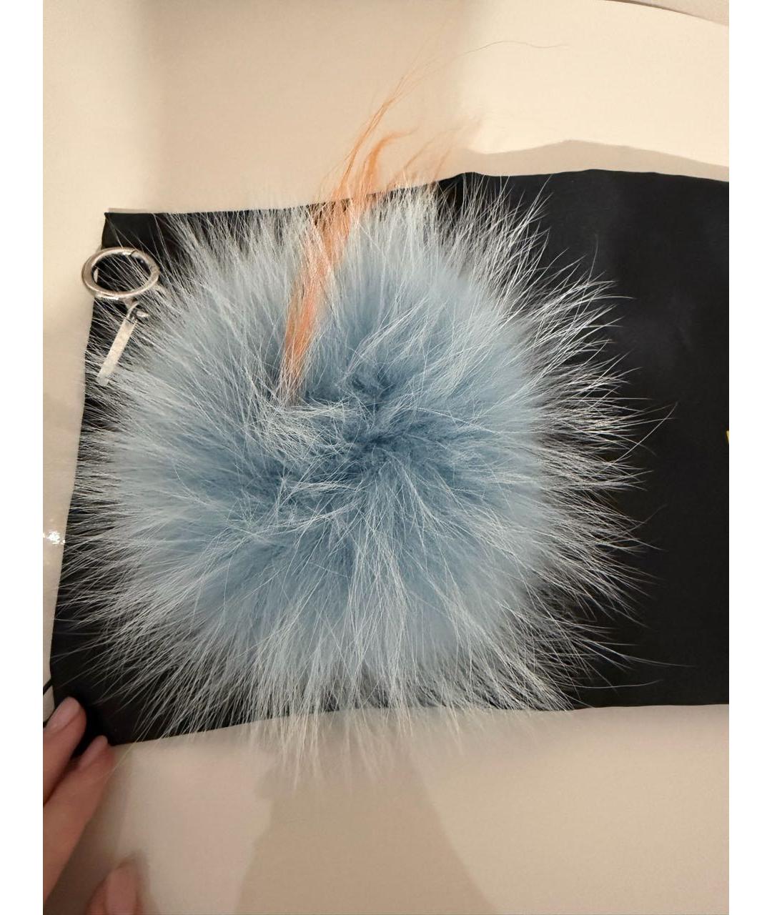 FENDI Голубой брелок, фото 3