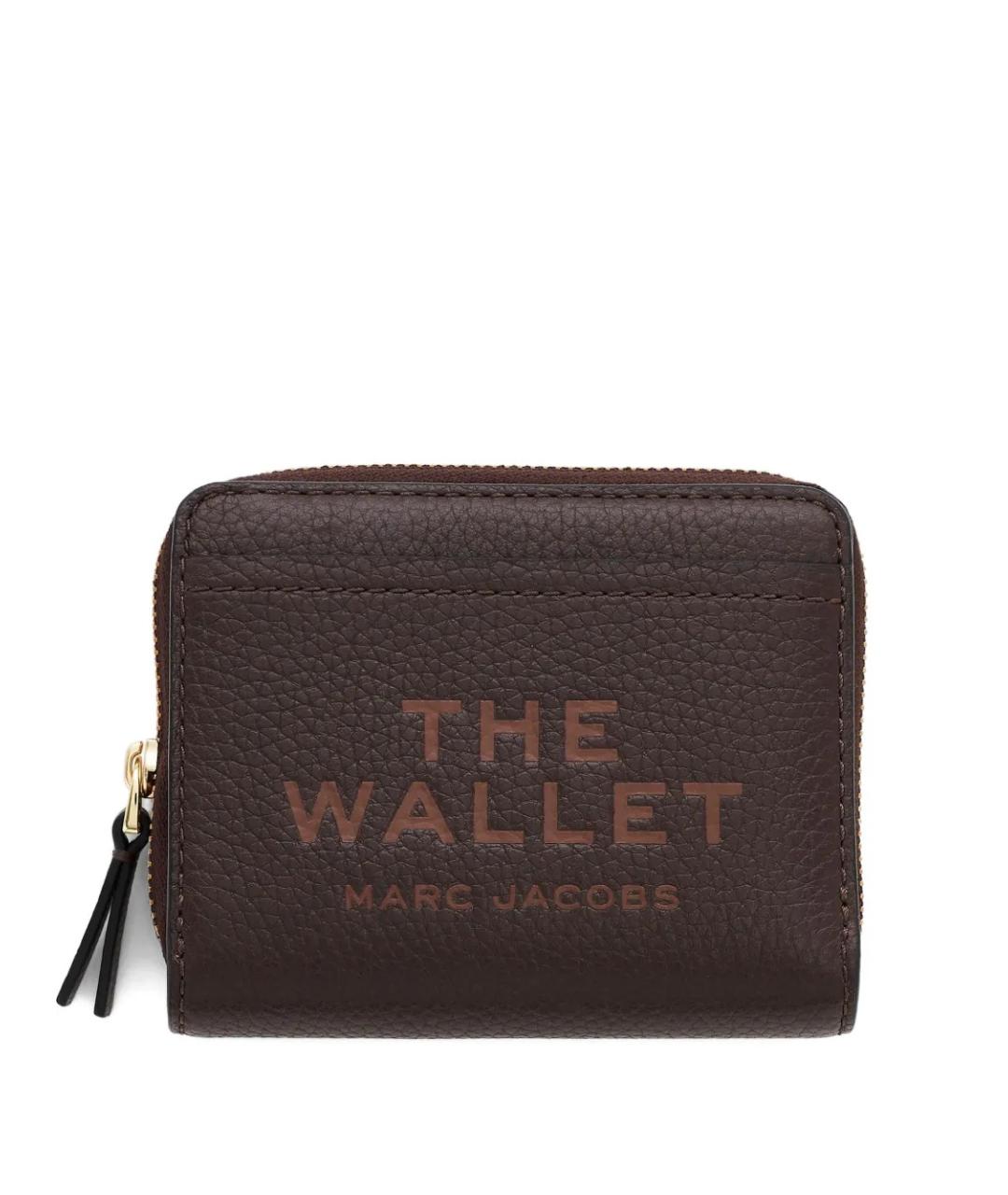 MARC JACOBS Коричневый кожаный кошелек, фото 1