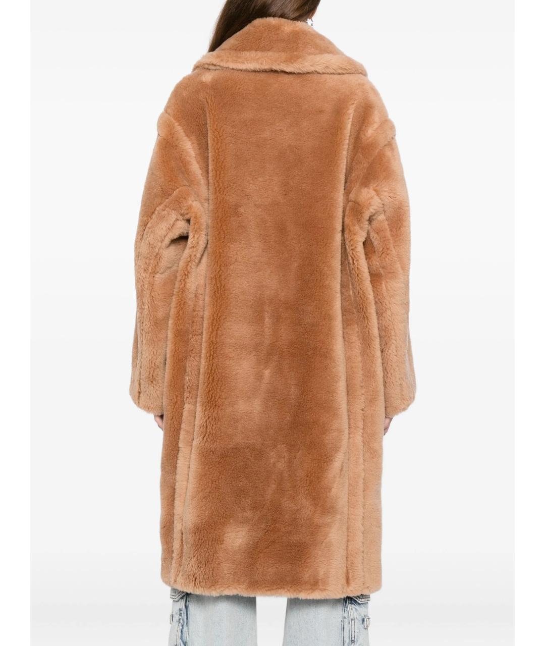 STAND STUDIO Бежевое шерстяное пальто, фото 4