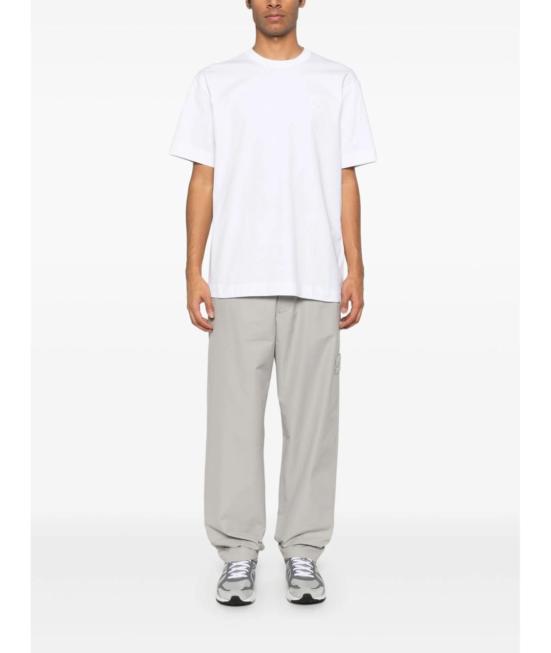 CANADA GOOSE Белая хлопковая футболка, фото 2