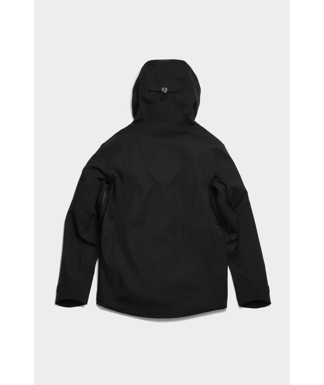 CANADA GOOSE Черная полиамидовая куртка, фото 8