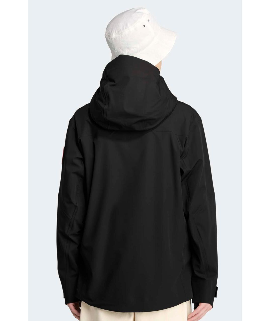 CANADA GOOSE Черная полиамидовая куртка, фото 5