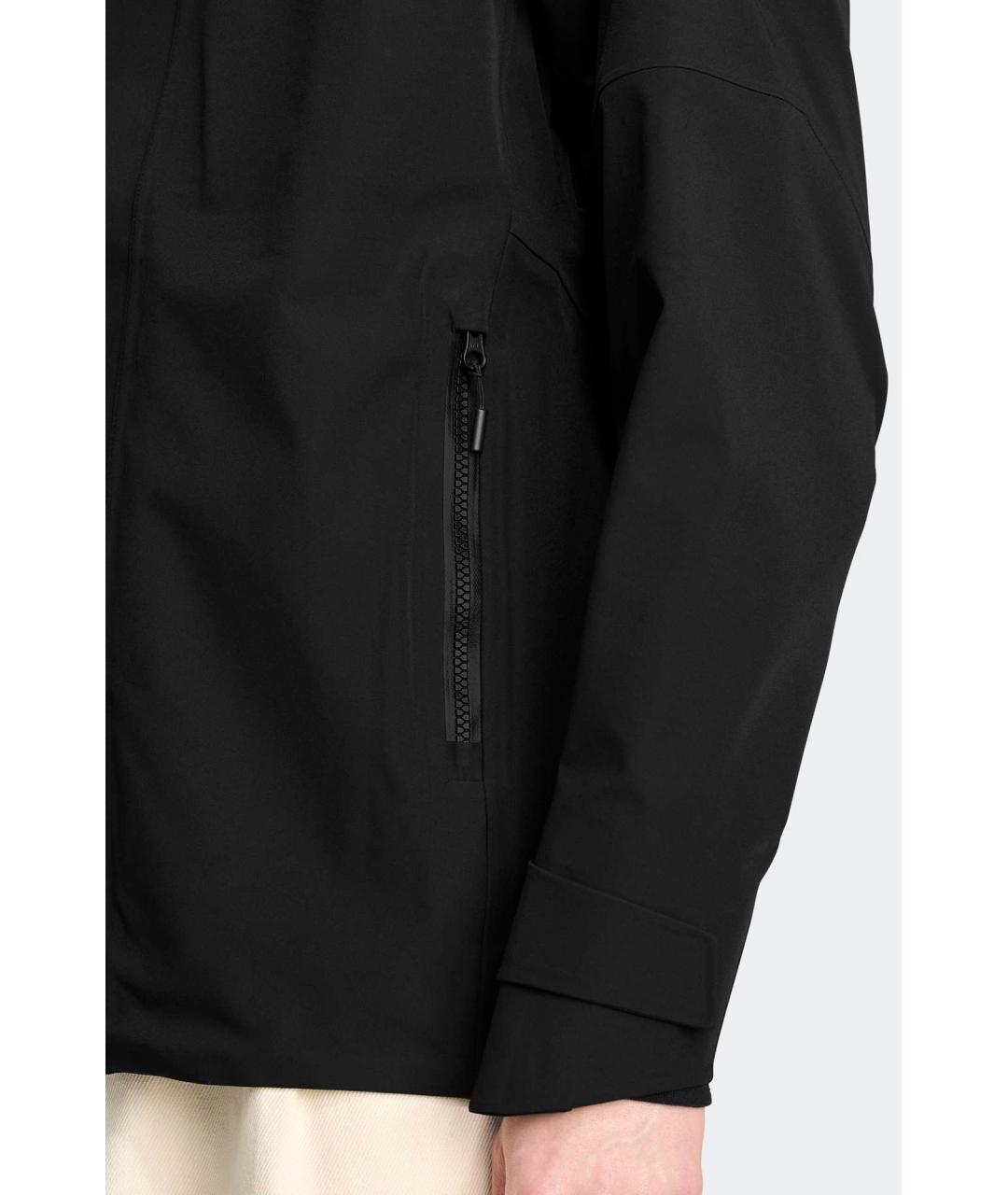 CANADA GOOSE Черная полиамидовая куртка, фото 7