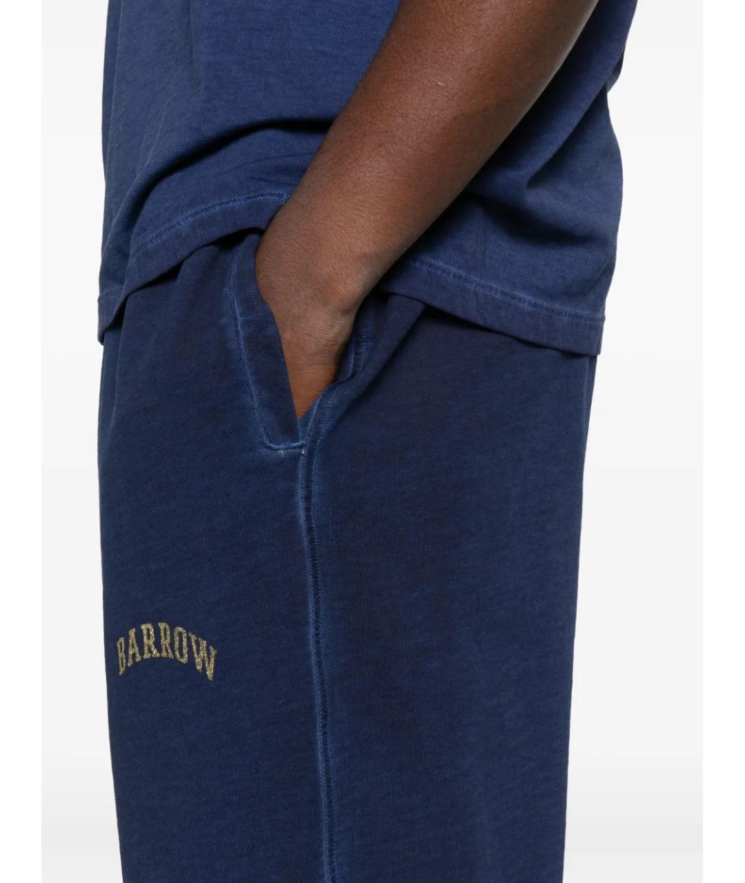 BARROW Синие хлопковые повседневные брюки, фото 5