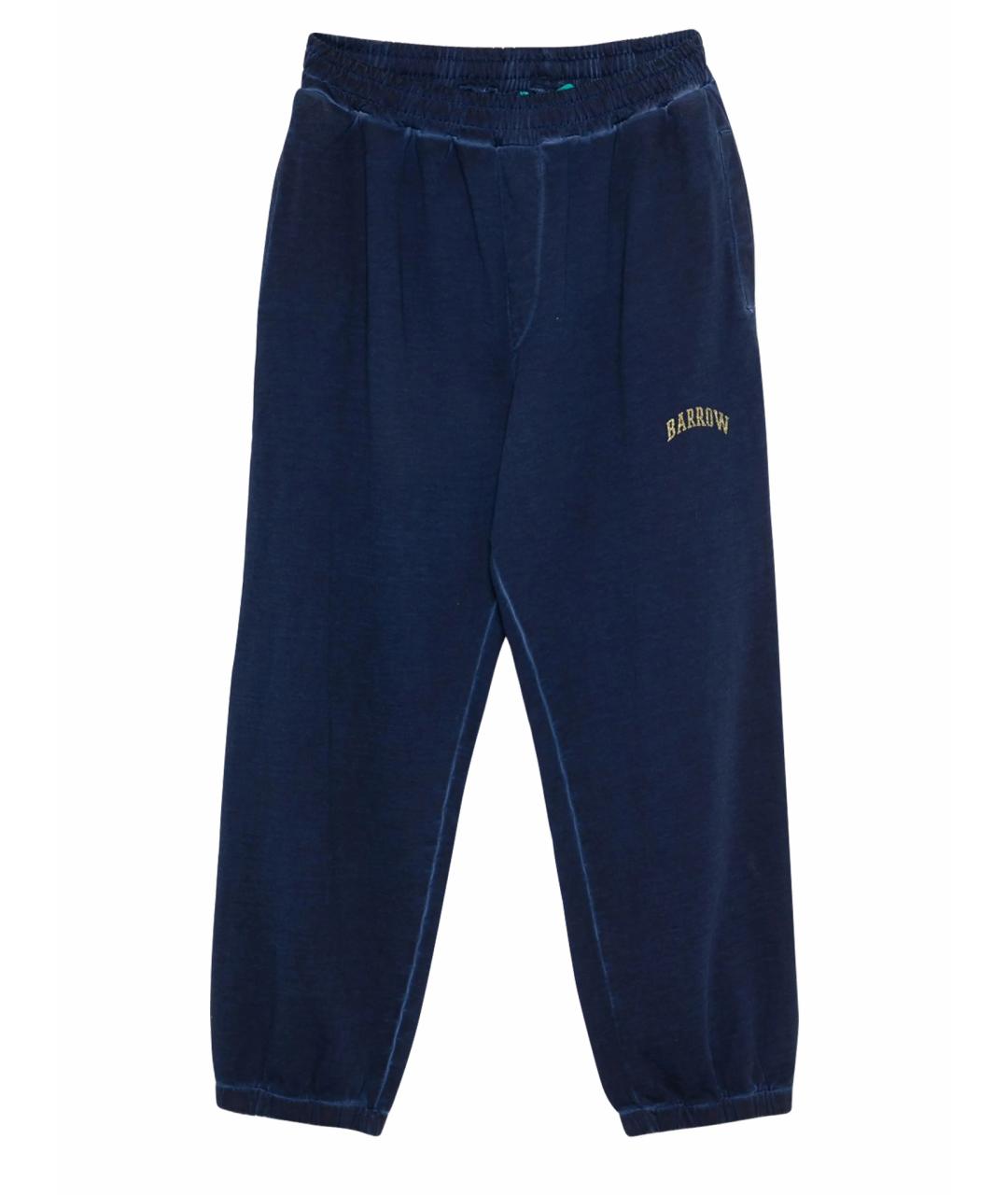 BARROW Синие хлопковые повседневные брюки, фото 1