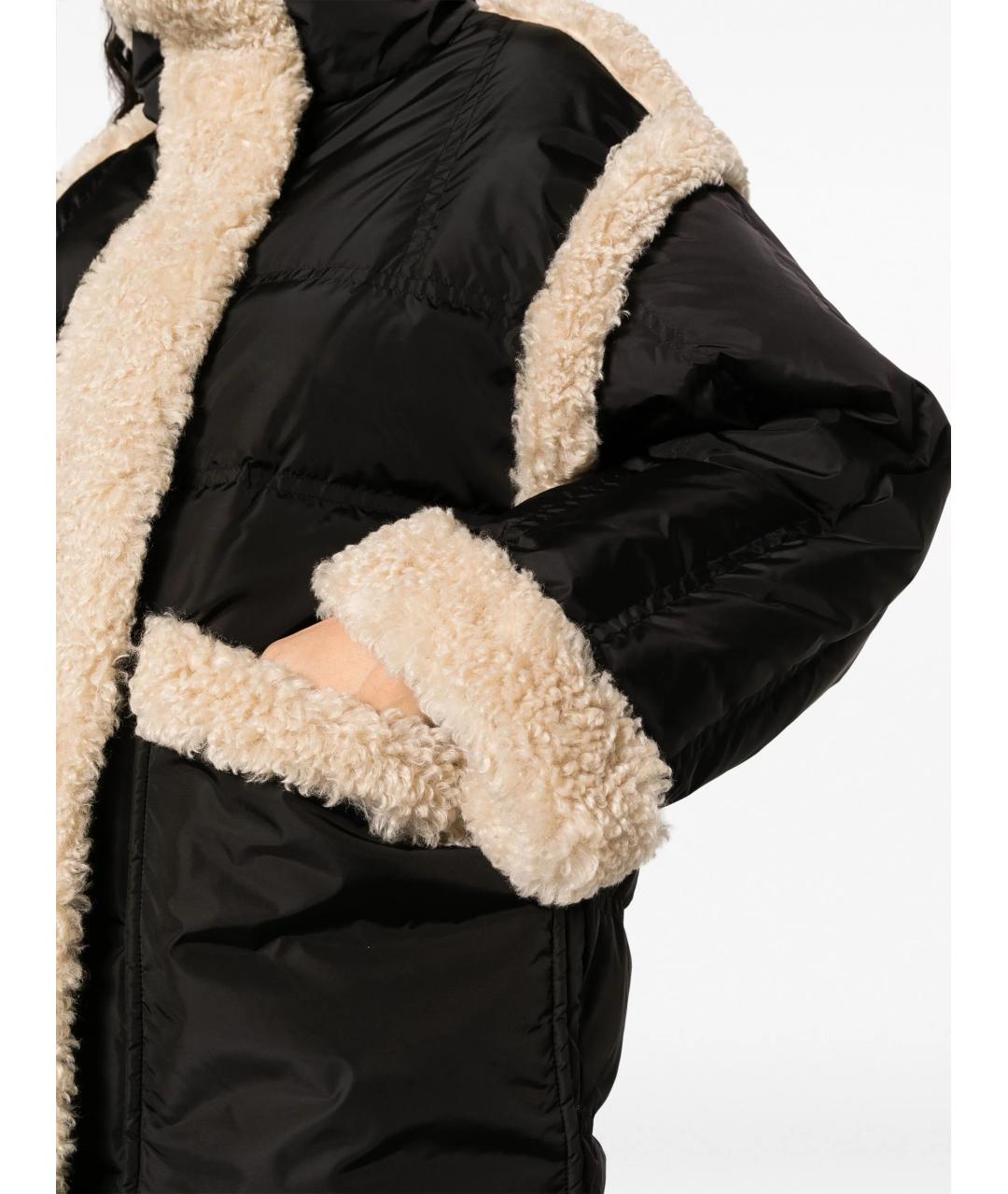 STAND STUDIO Черный полиамидовый пуховик, фото 5