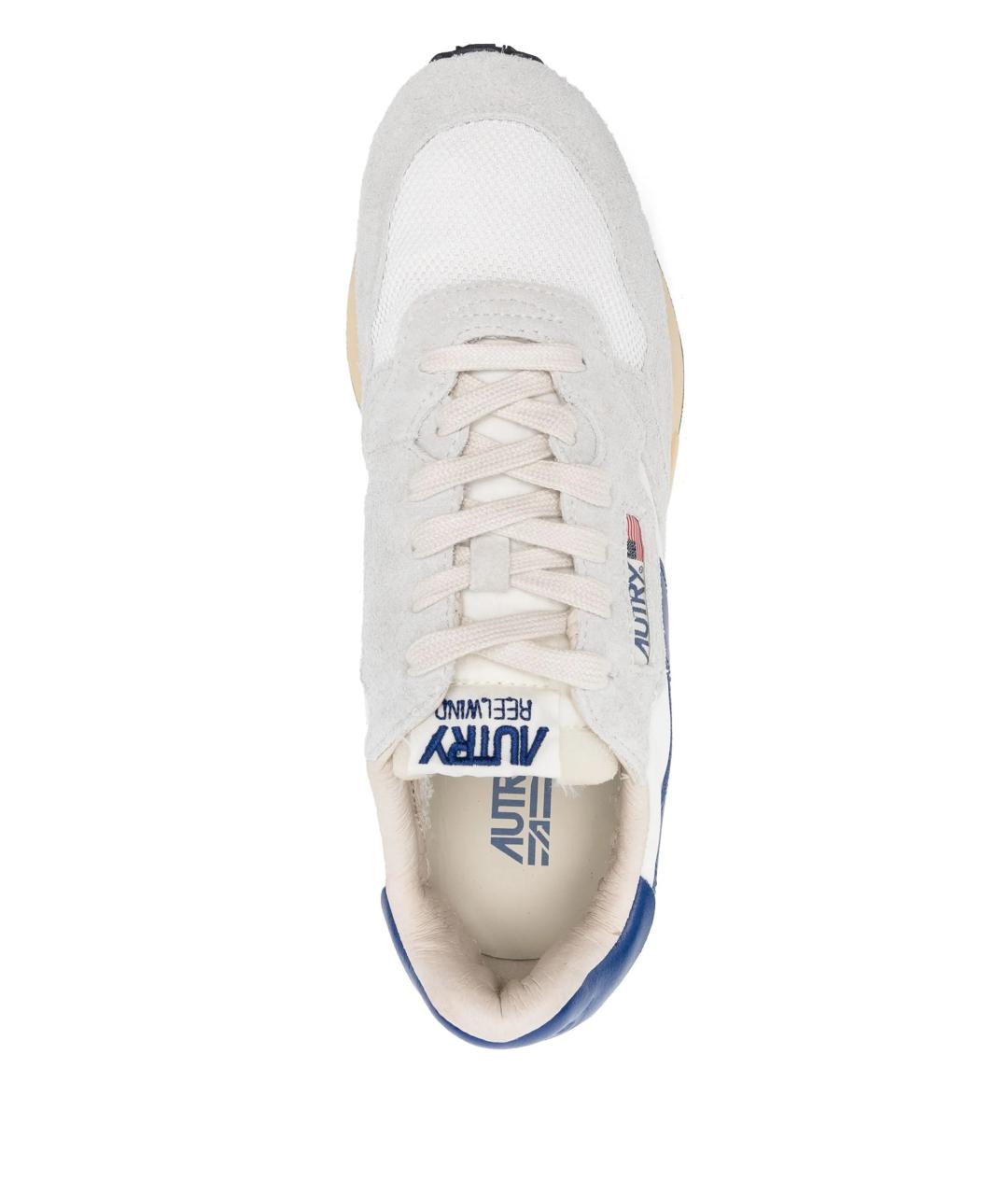 AUTRY Серые замшевые низкие кроссовки / кеды, фото 4