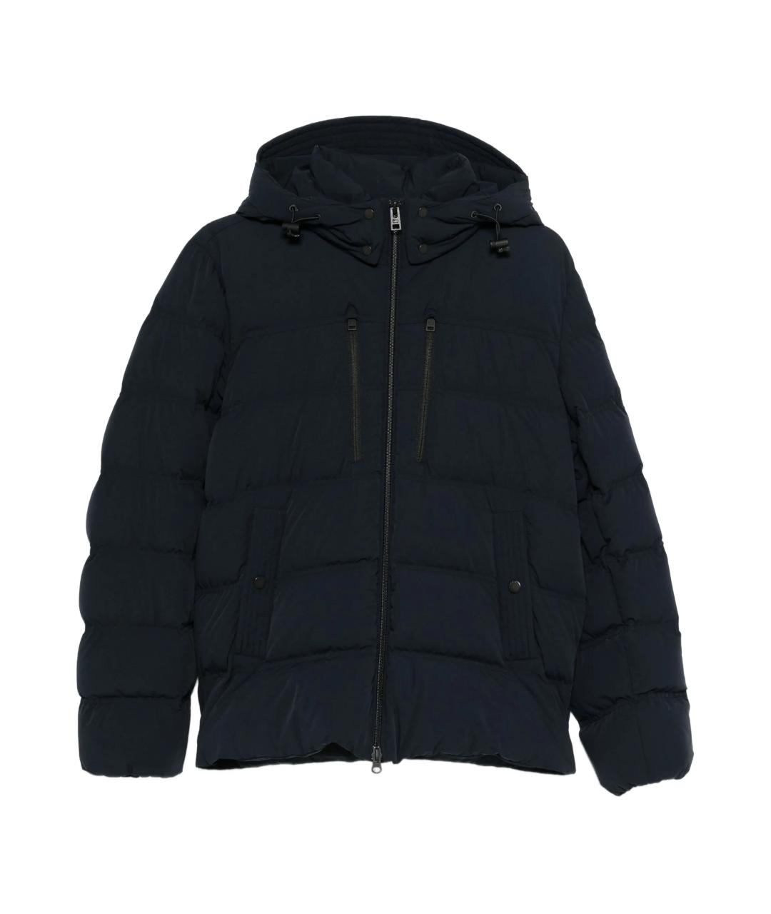 WOOLRICH Темно-синий полиамидовый пуховик, фото 1