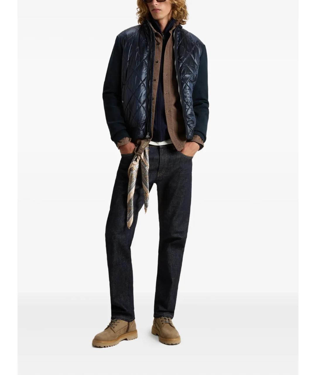 WOOLRICH Синяя полиамидовая куртка, фото 2