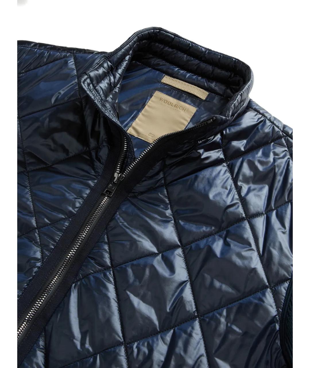 WOOLRICH Синяя полиамидовая куртка, фото 5