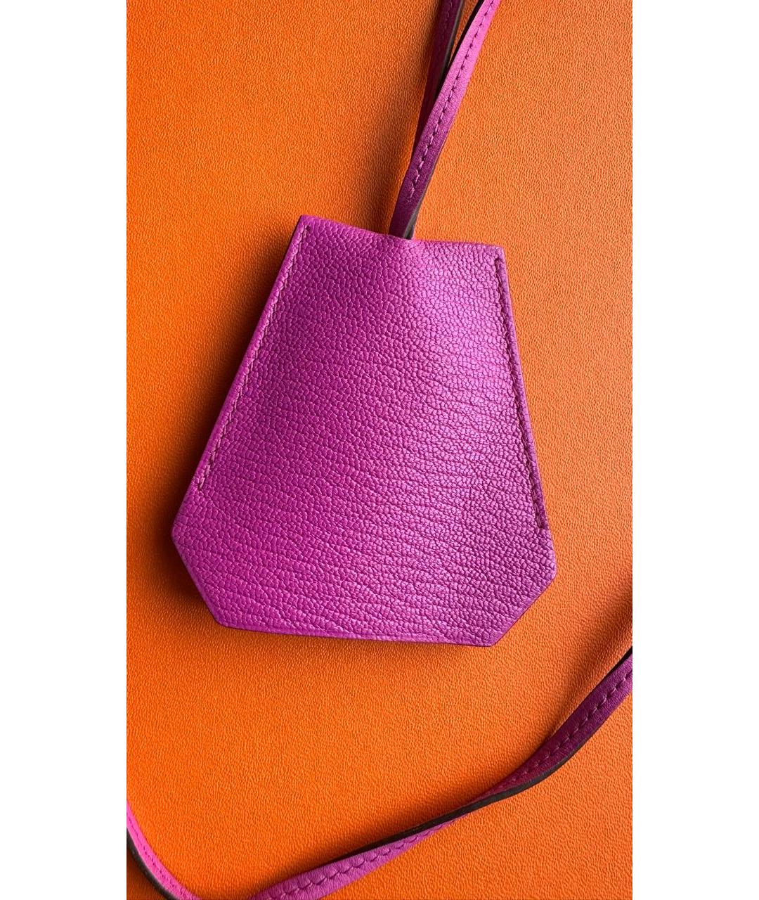 HERMES Фуксия ключница, фото 3