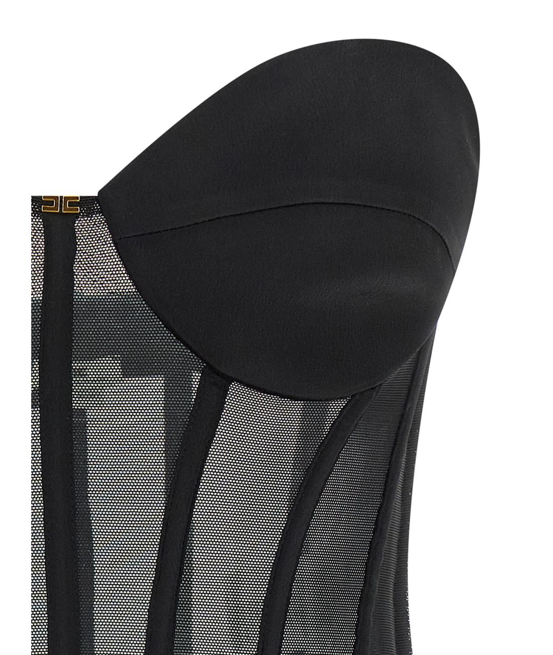 ELISABETTA FRANCHI Черный корсеты, фото 3