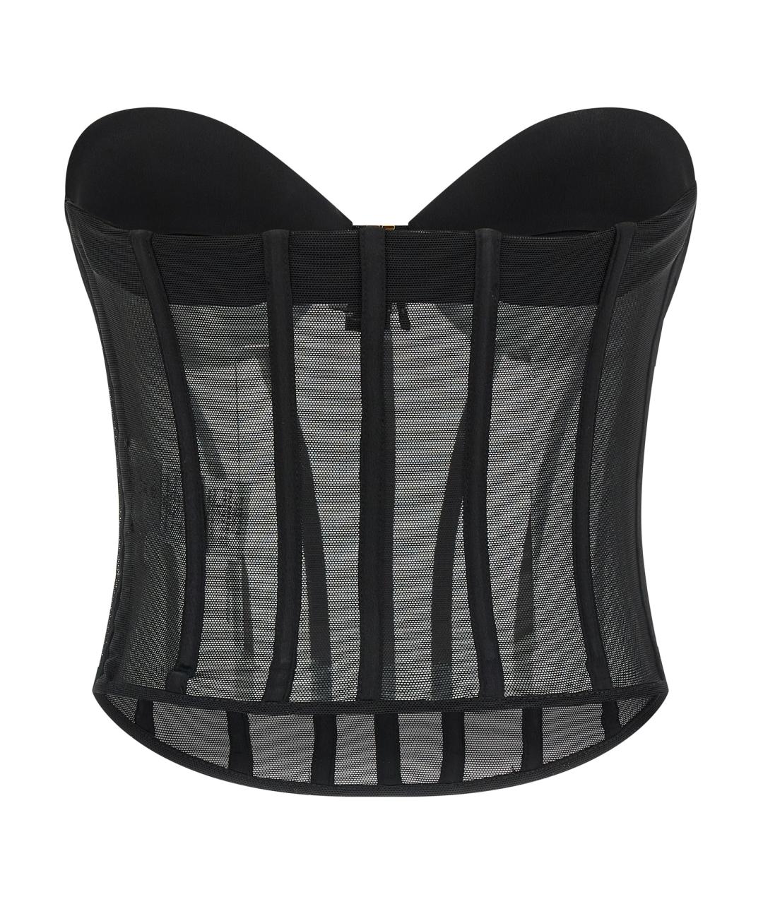 ELISABETTA FRANCHI Черный корсеты, фото 2