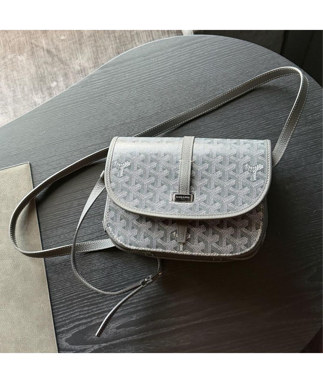 GOYARD Серая сумка через плечо, фото 2