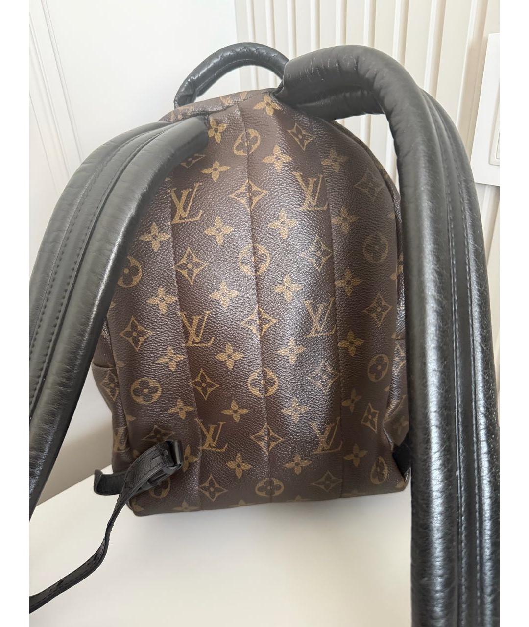 LOUIS VUITTON Коричневый рюкзак, фото 3