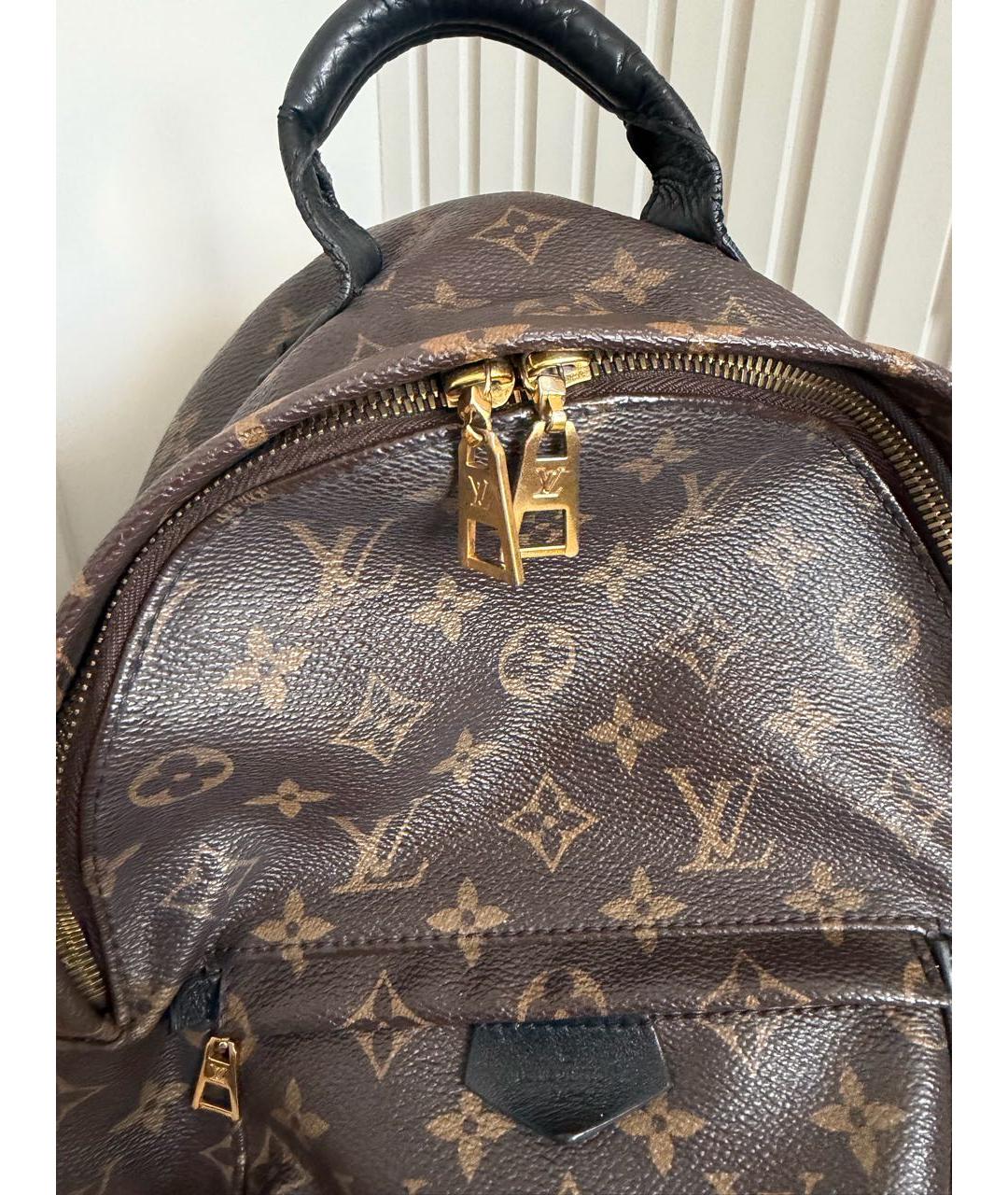 LOUIS VUITTON Коричневый рюкзак, фото 5