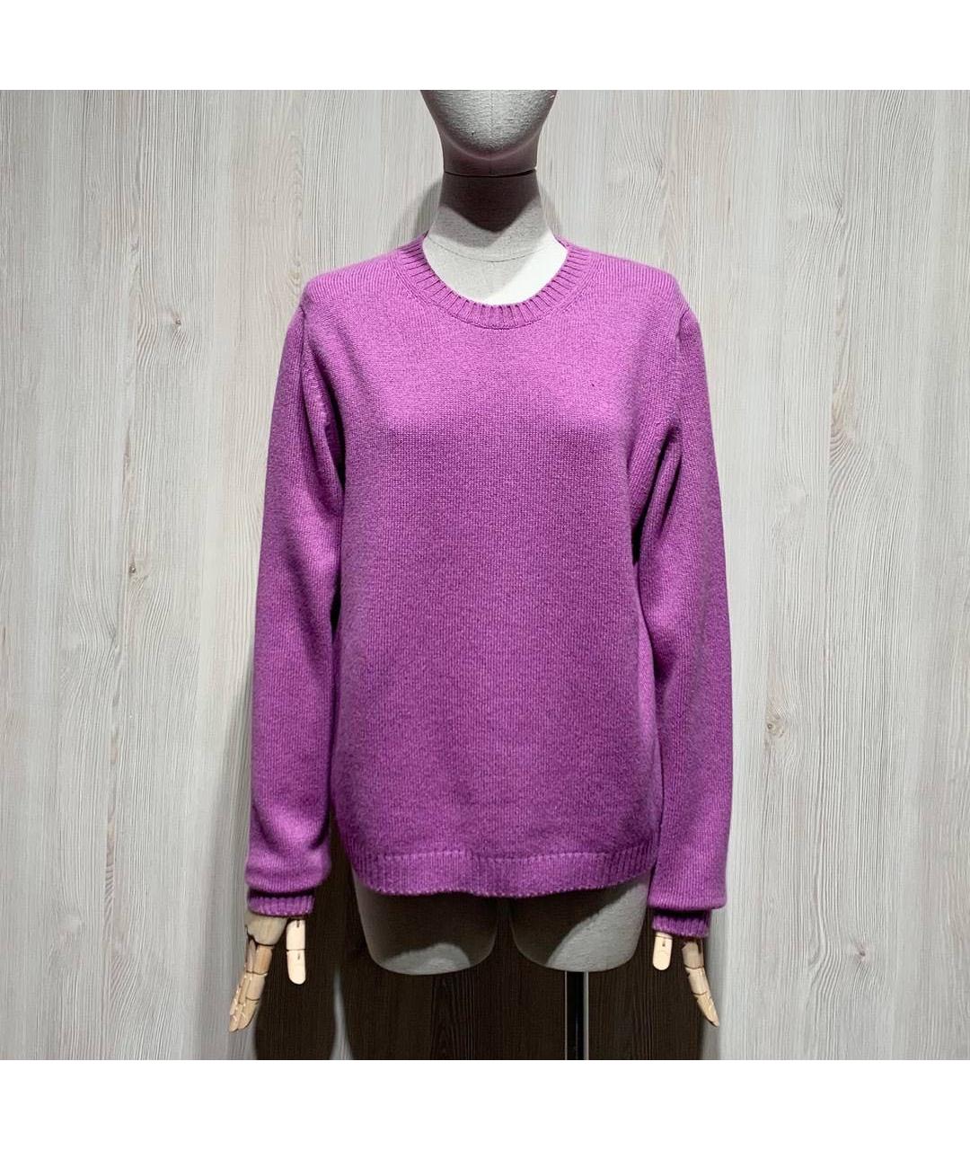PRADA Фуксия кашемировый джемпер / свитер, фото 4