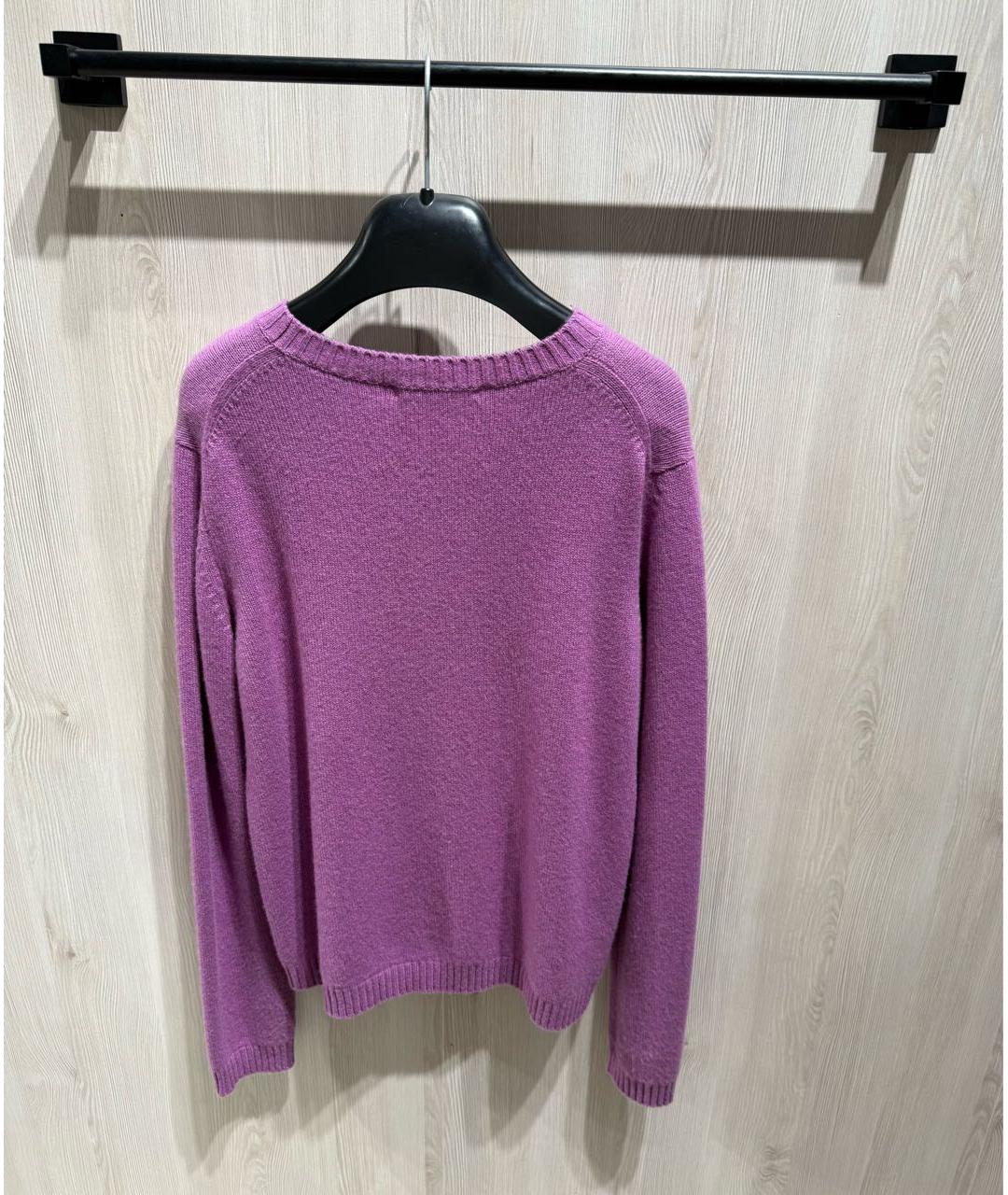 PRADA Фуксия кашемировый джемпер / свитер, фото 2