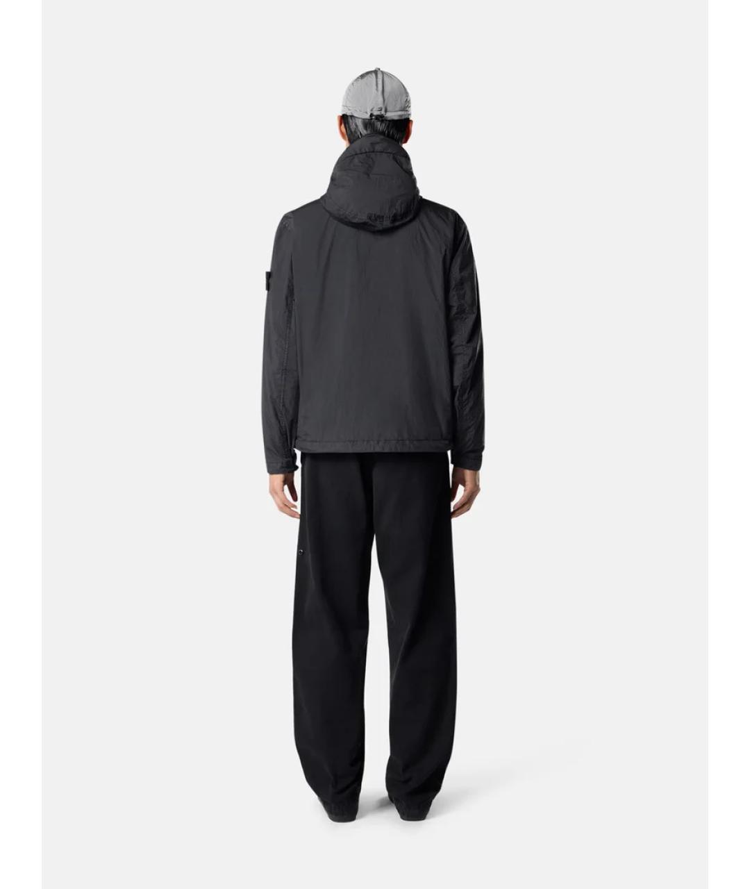 STONE ISLAND Черная куртка, фото 6