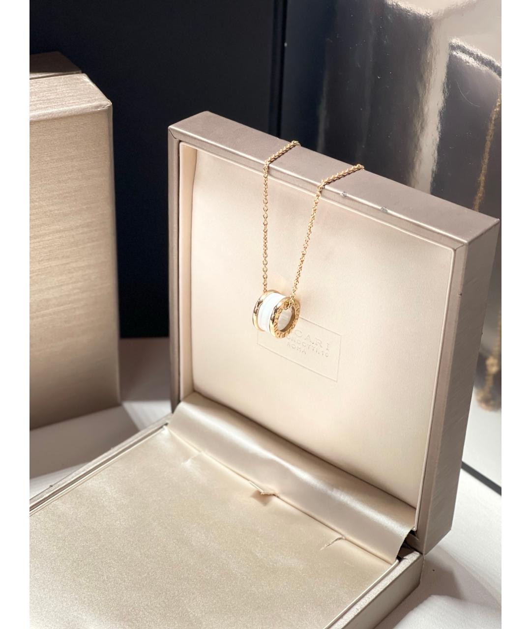 BVLGARI Золотое колье из розового золота, фото 4