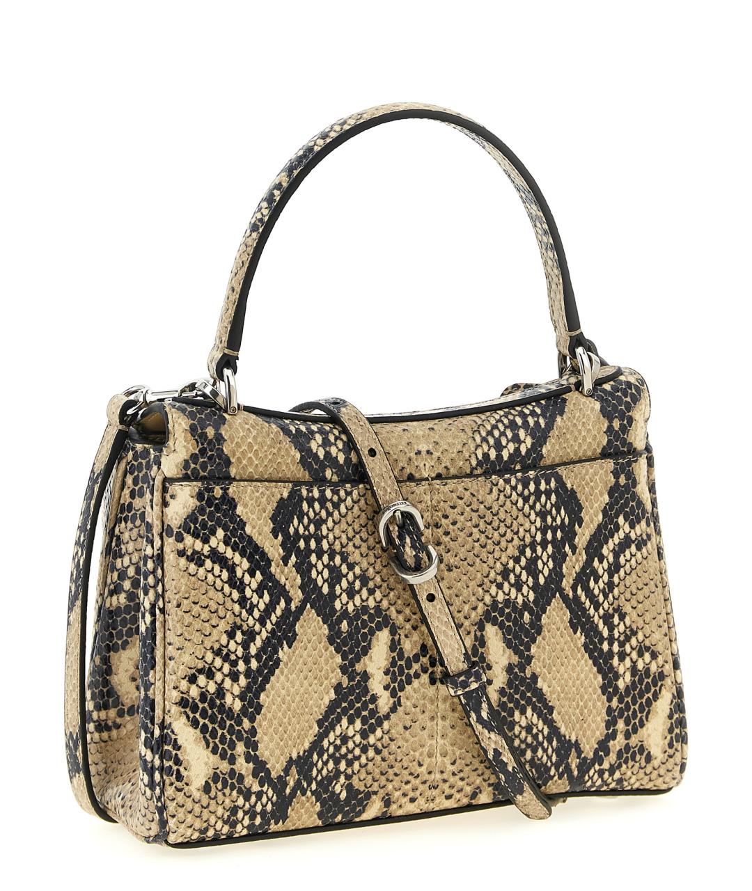 BALENCIAGA Бежевая кожаная сумка тоут, фото 2