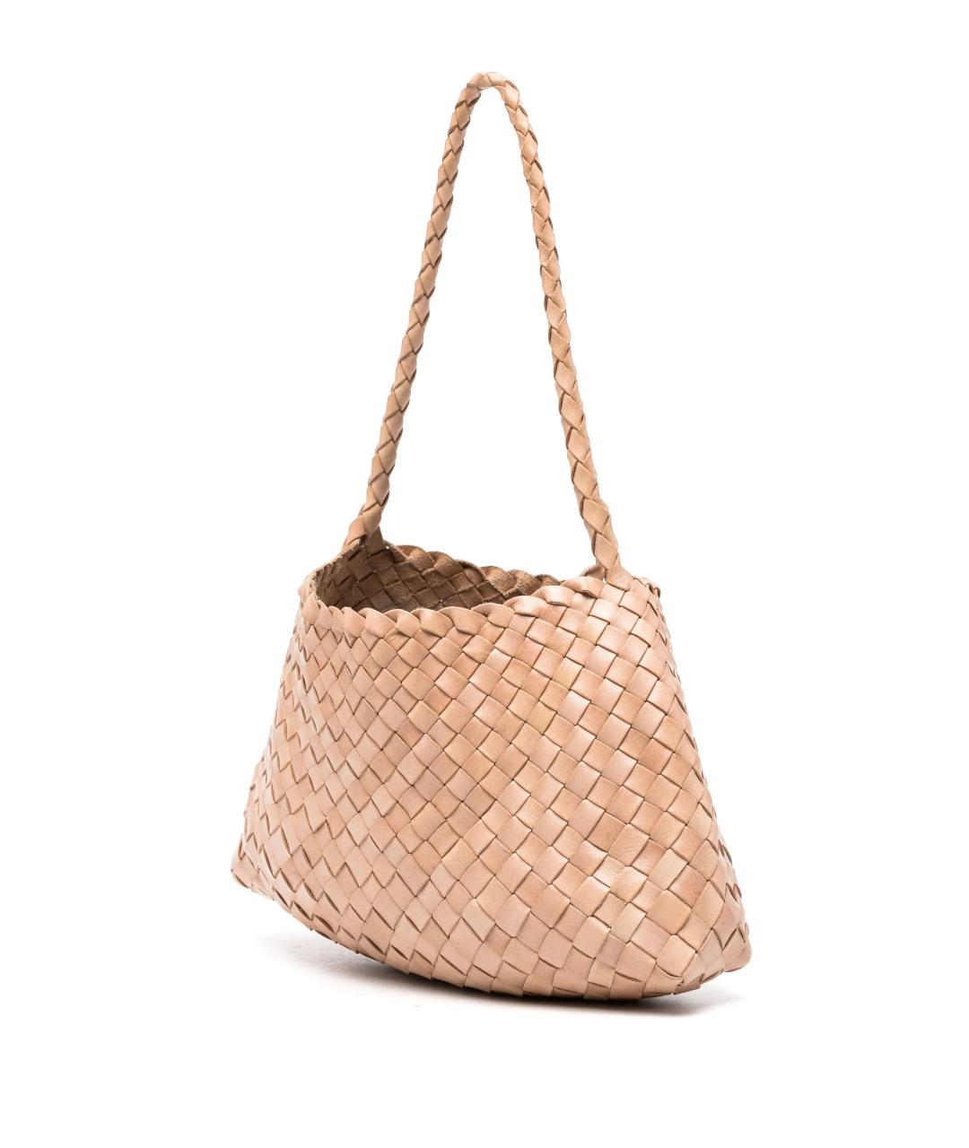 Dragon Diffusion Бежевая кожаная сумка через плечо, фото 3