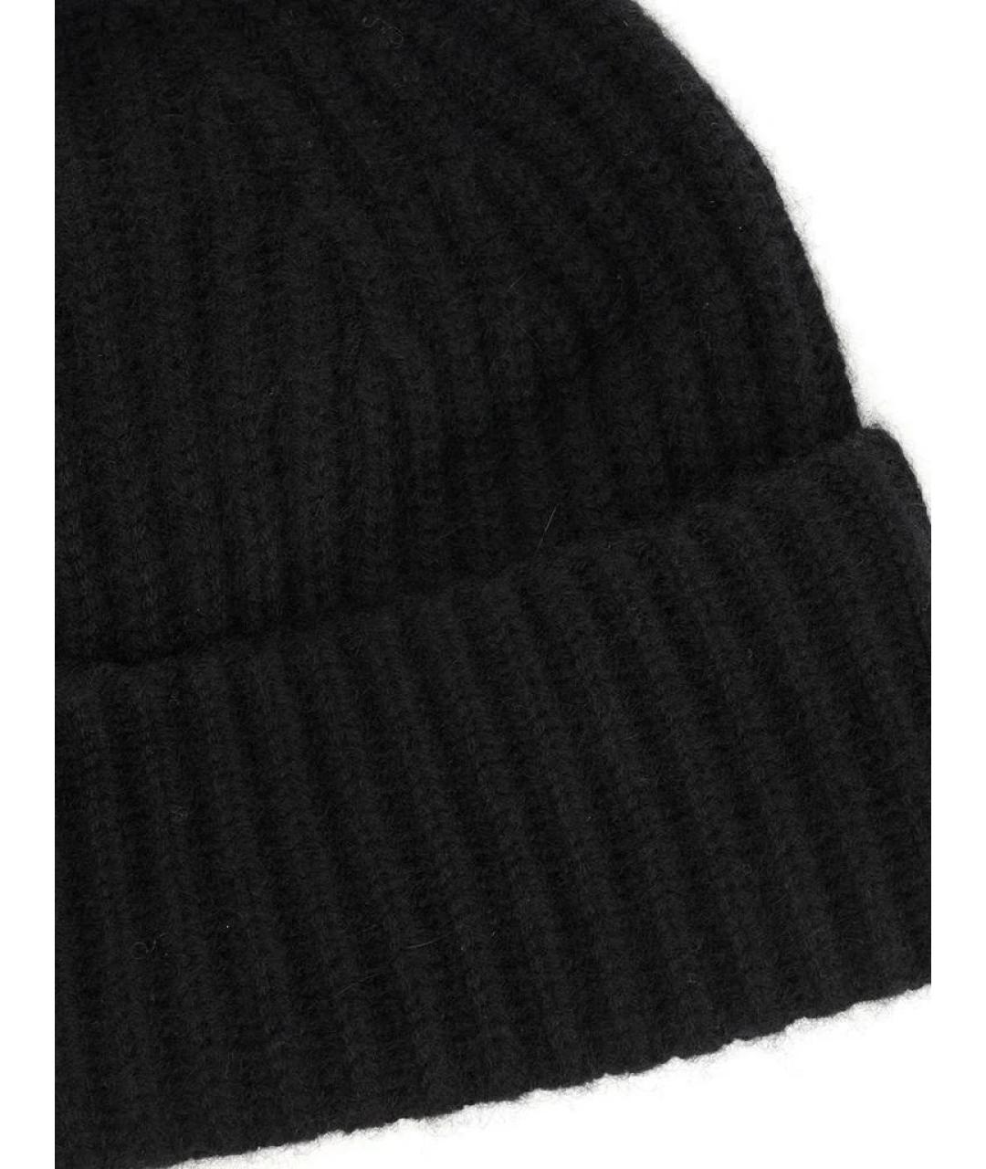 LISA YANG Черная кашемировая шапка, фото 2