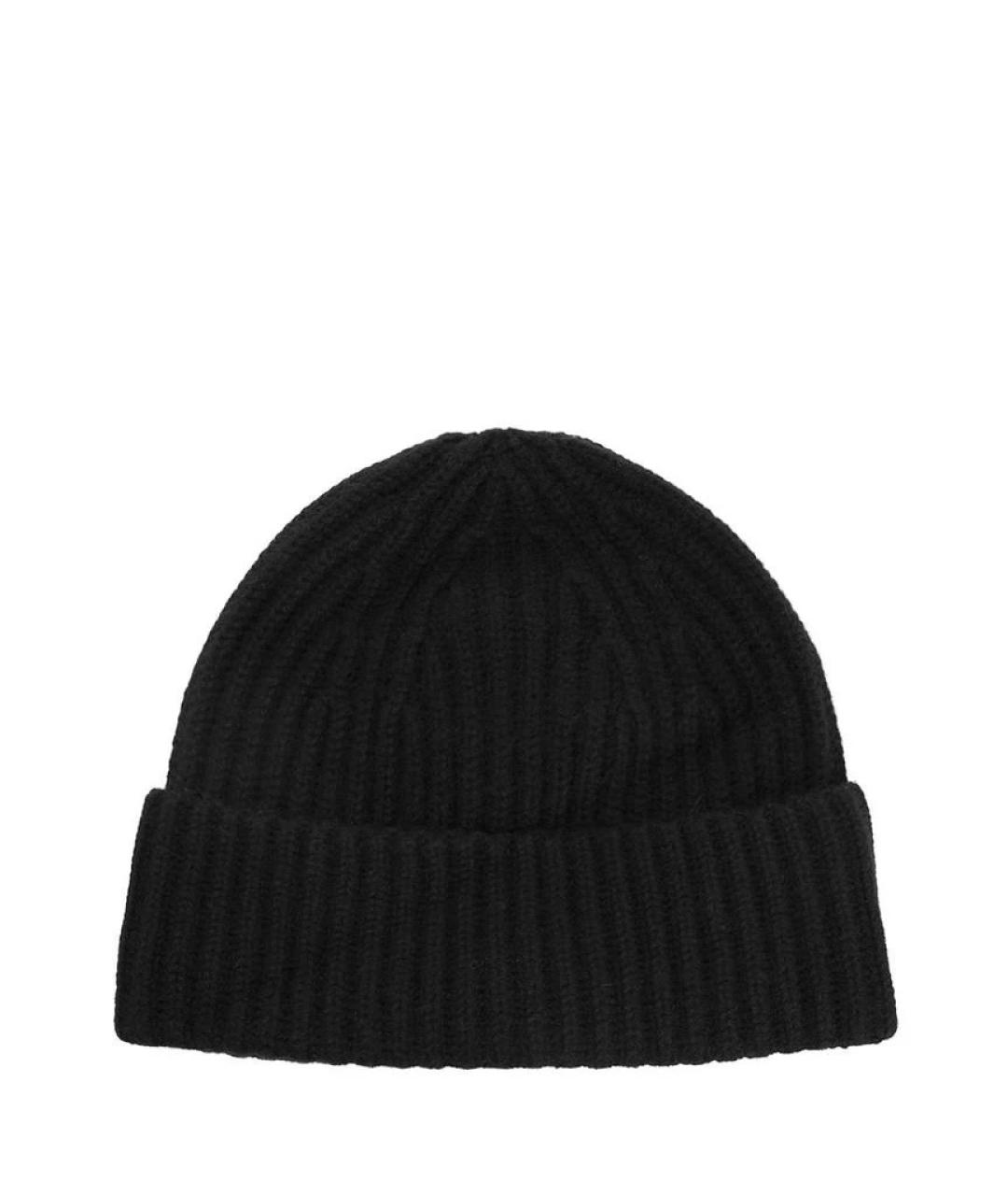 LISA YANG Черная кашемировая шапка, фото 1