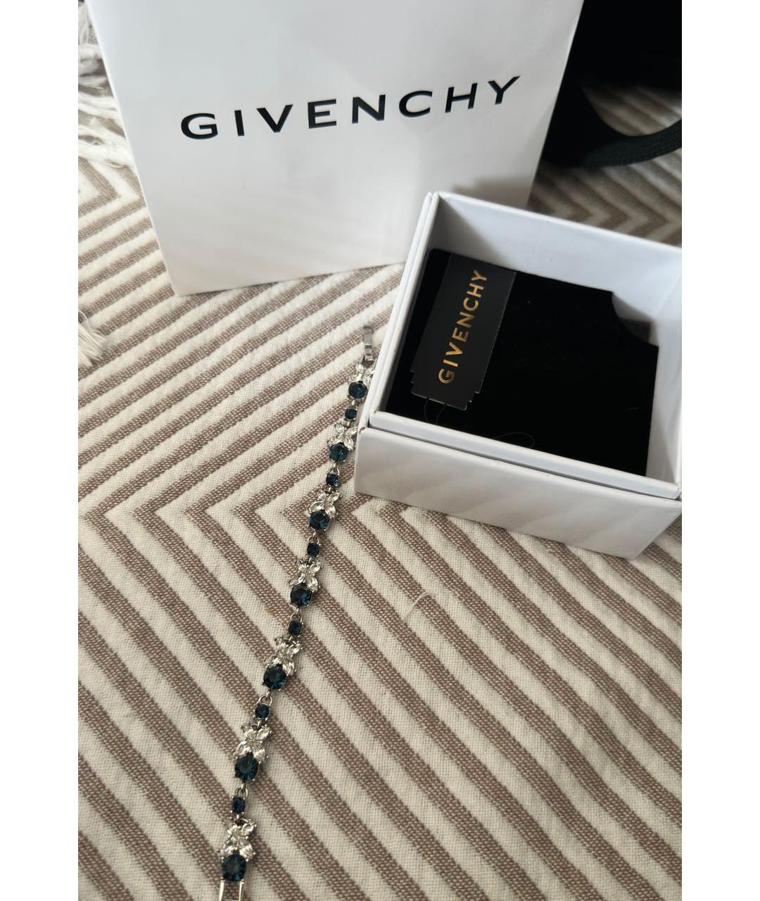 GIVENCHY Темно-синий браслет, фото 3