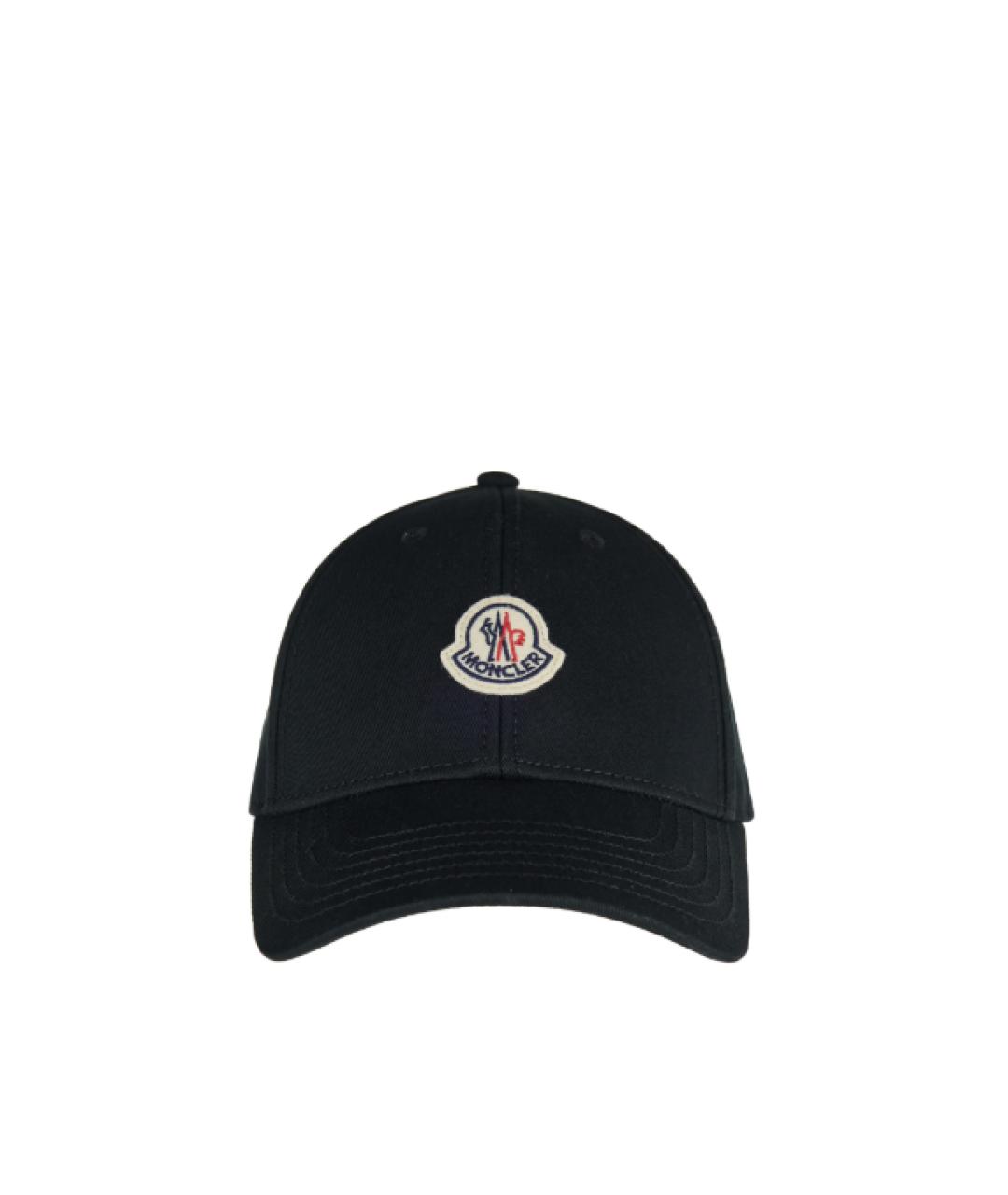 MONCLER Черная кепка, фото 2