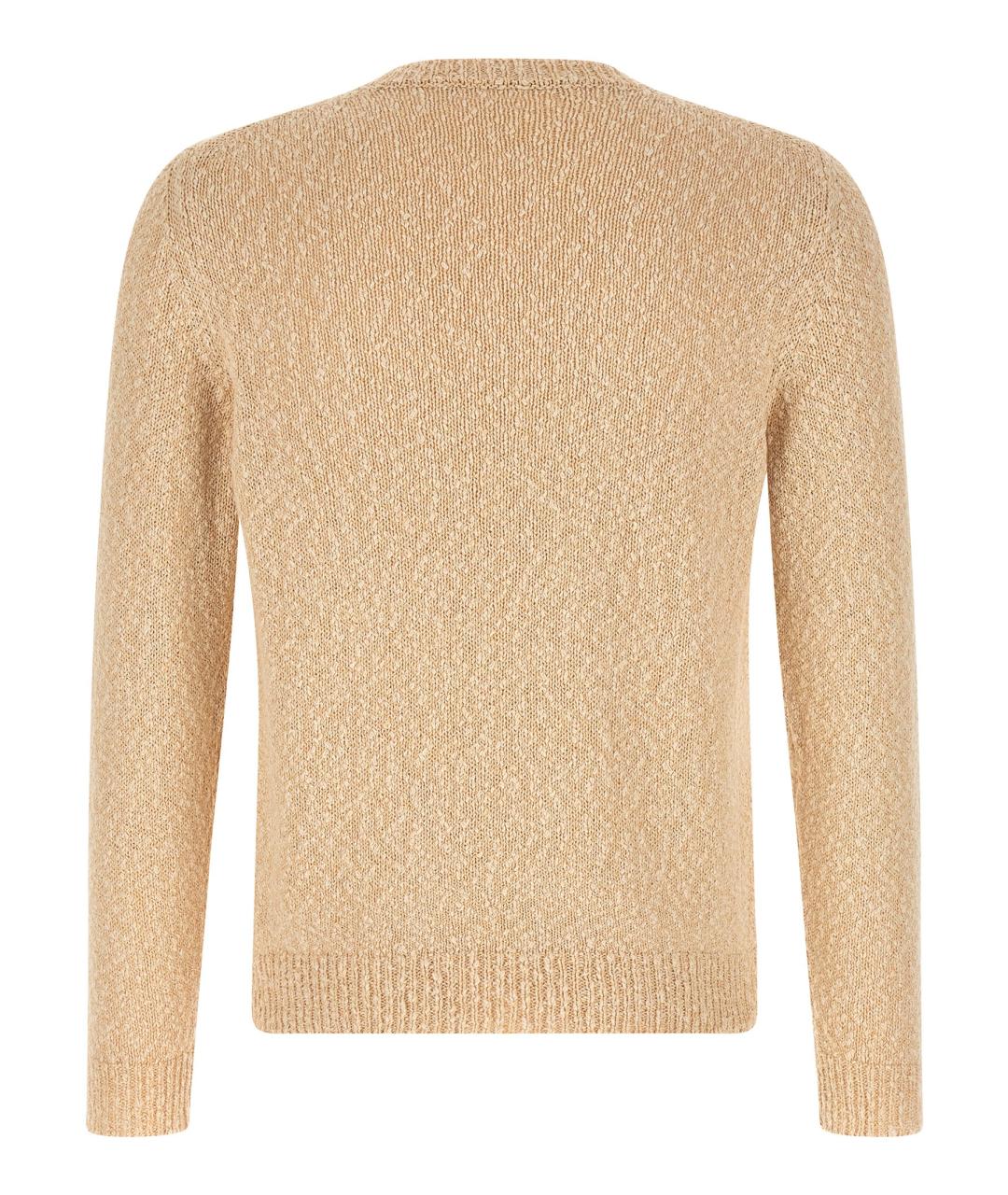 ZANONE Бежевый хлопковый джемпер / свитер, фото 2