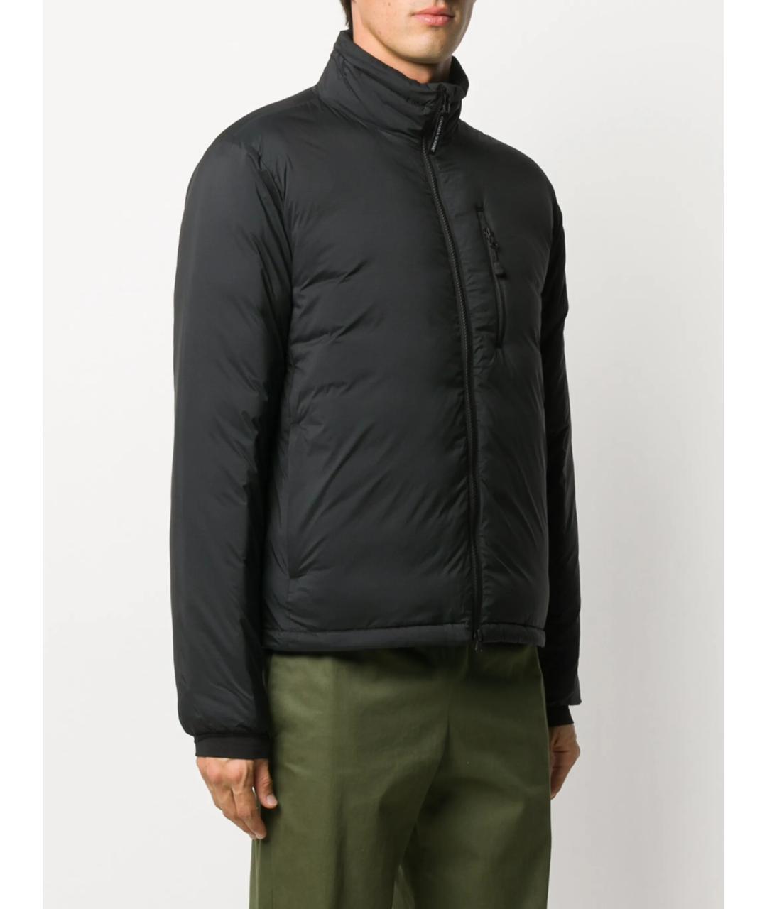 CANADA GOOSE Черный полиамидовый пуховик, фото 3